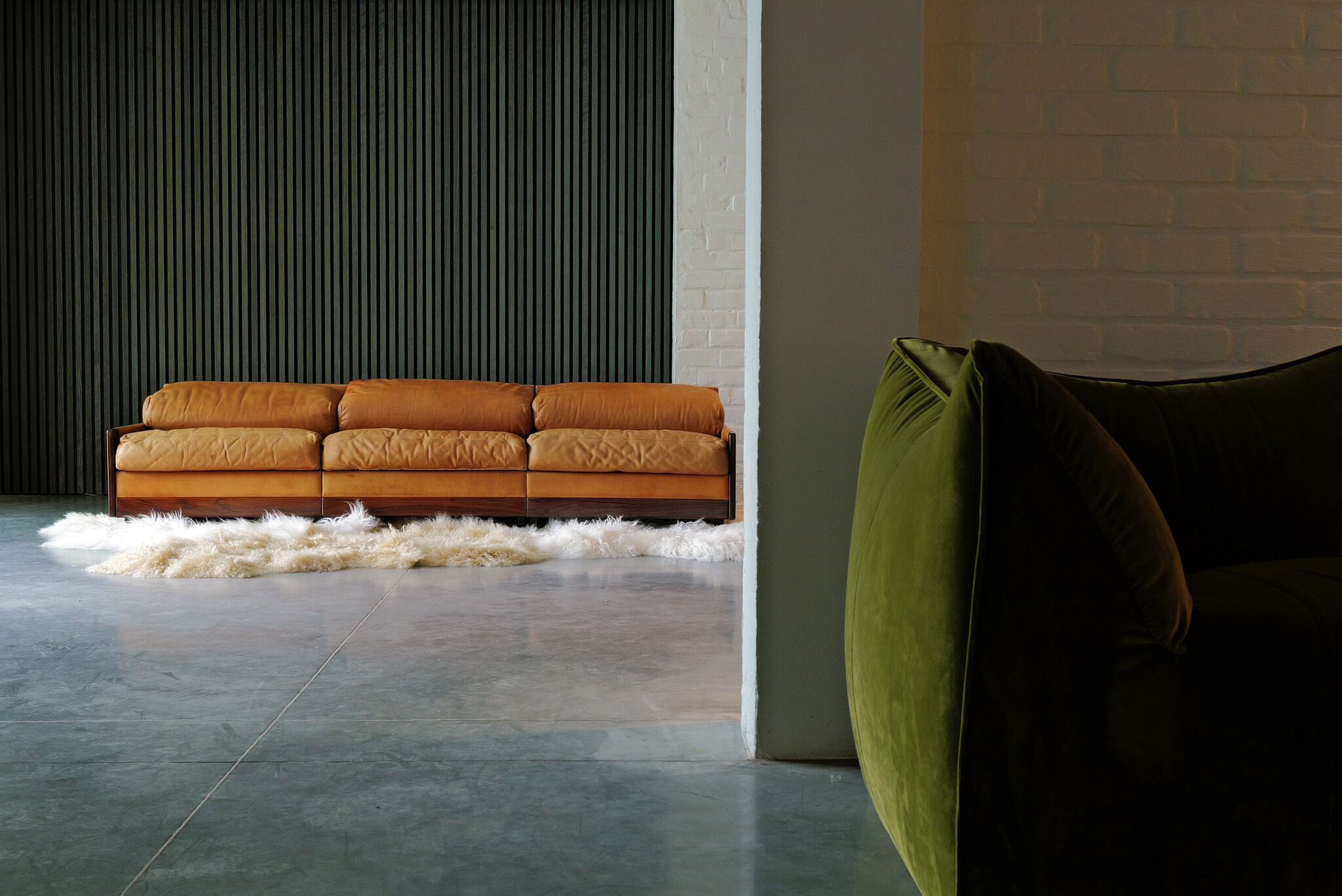 Vintage sofa Model 920 Afra and Tobia Scarpa for Cassina