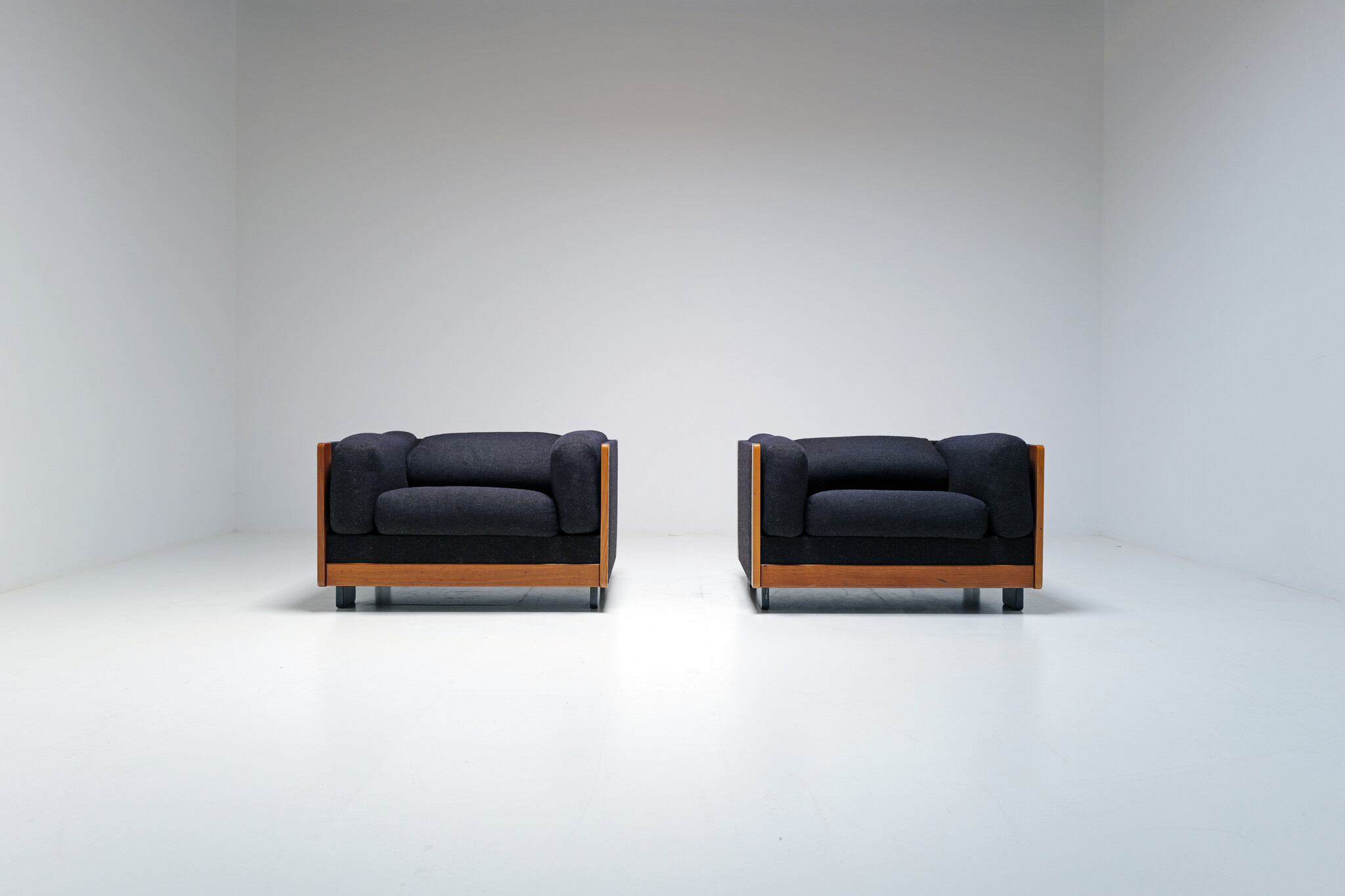 Afra & Tobia Scarpa clubs '920' for Cassina, 1970's