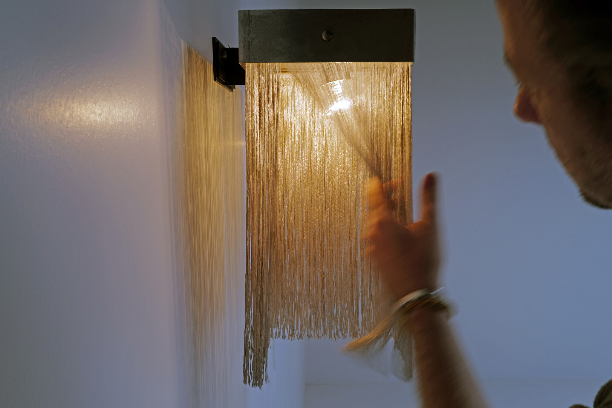 Set of 2 Model 259/2 wall lamps by Massimo Vignelli for Arteluce, 1964