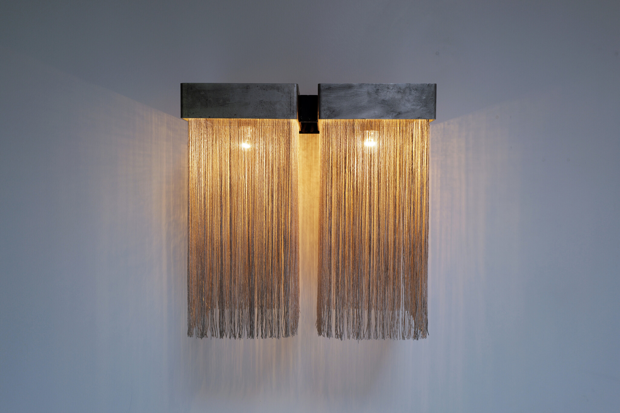 Set of 2 Model 259/2 wall lamps by Massimo Vignelli for Arteluce, 1964
