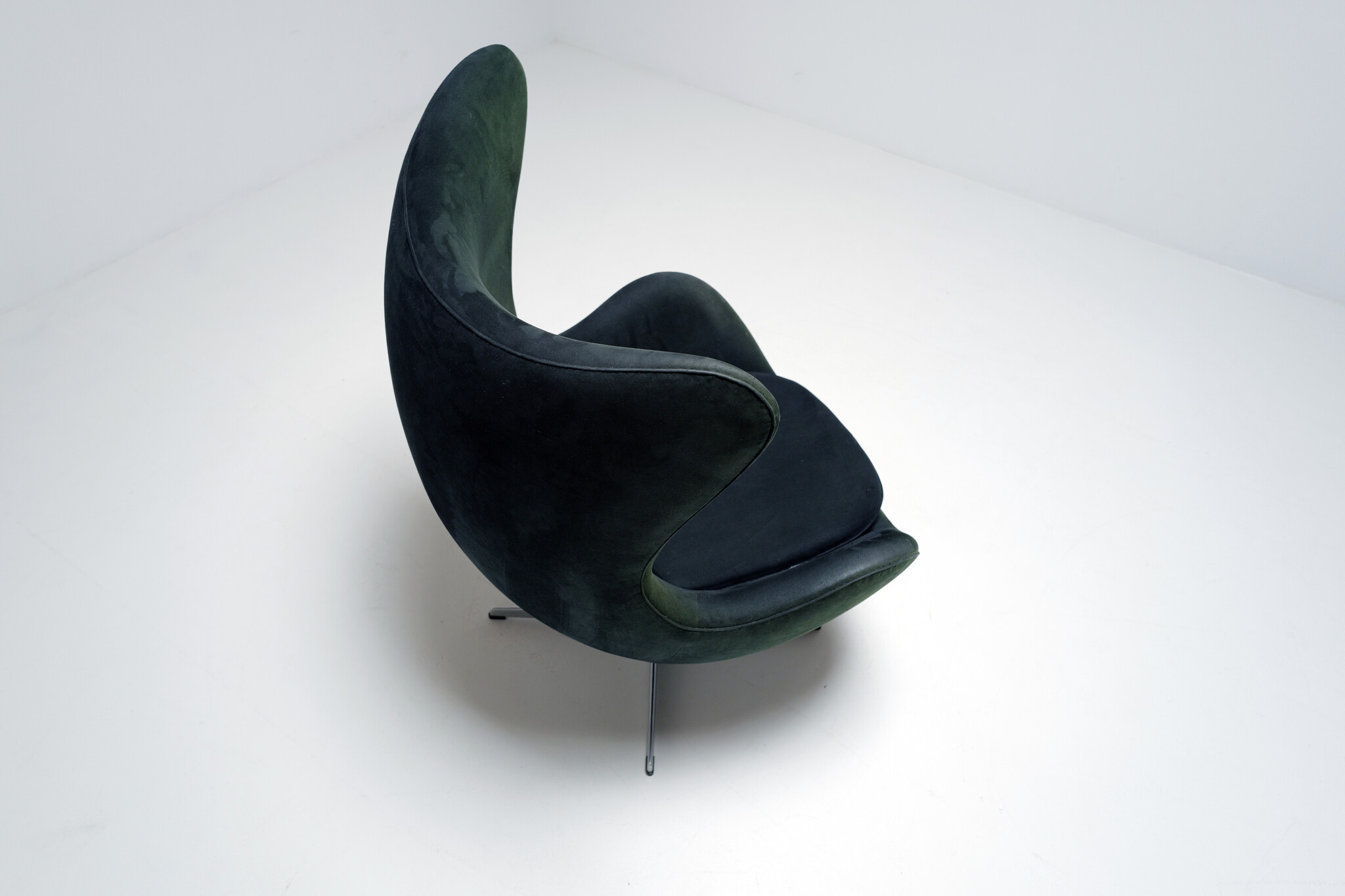 Vintage Egg chair door Arne Jacobsen voor Fritz Hansen