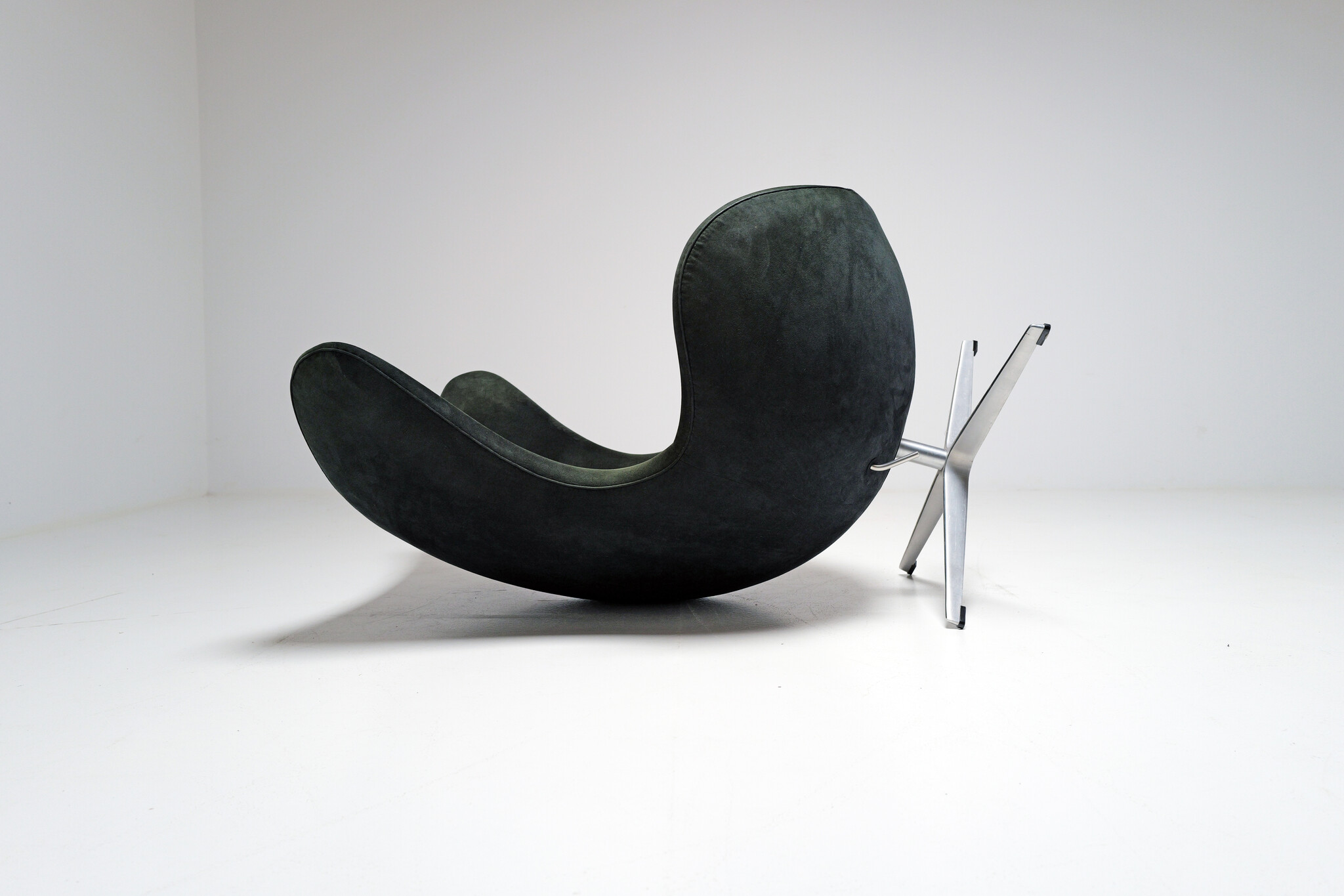 Vintage Egg chair door Arne Jacobsen voor Fritz Hansen