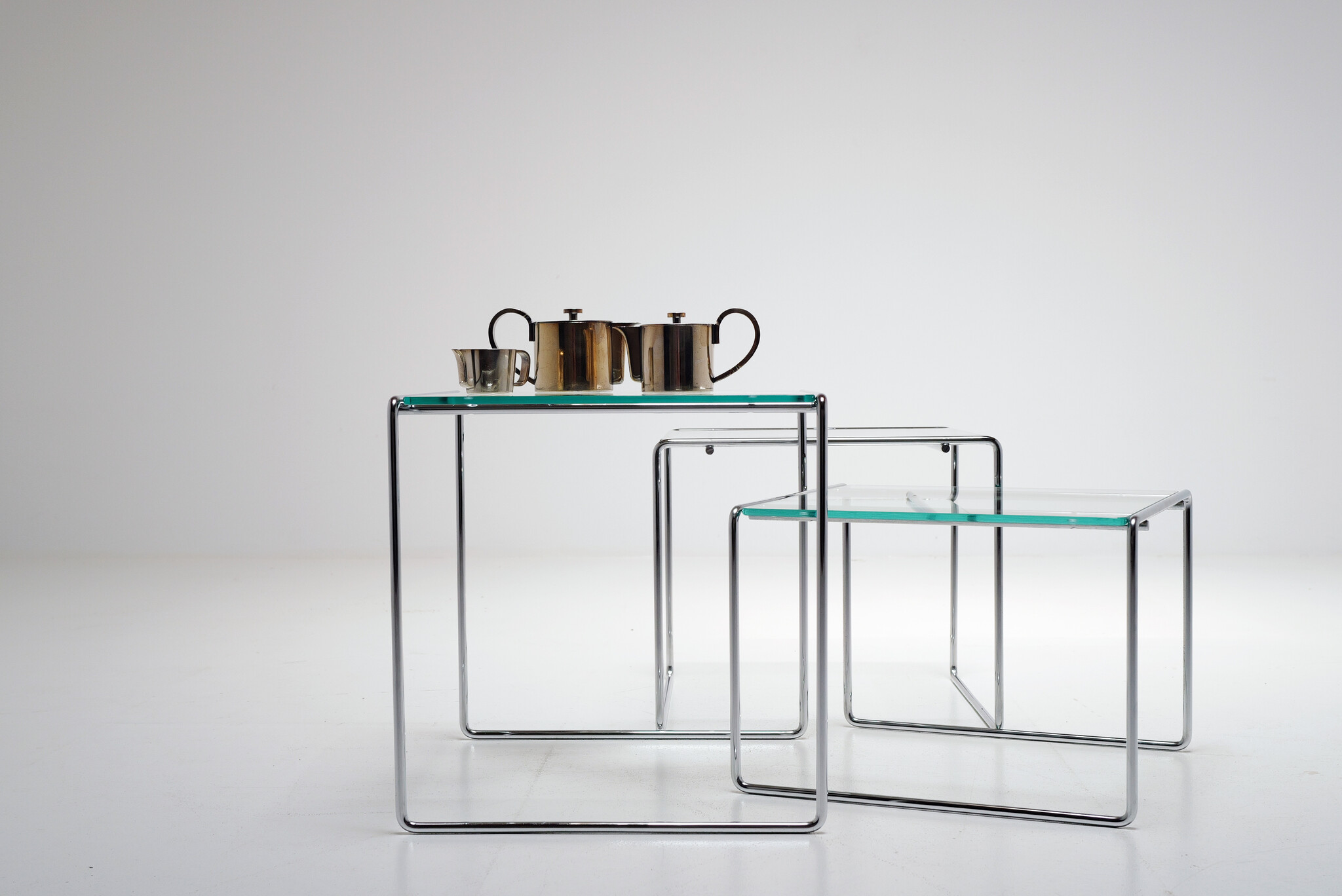 Koffie en thee set Gio Ponti for Krupp, Italy 1950s