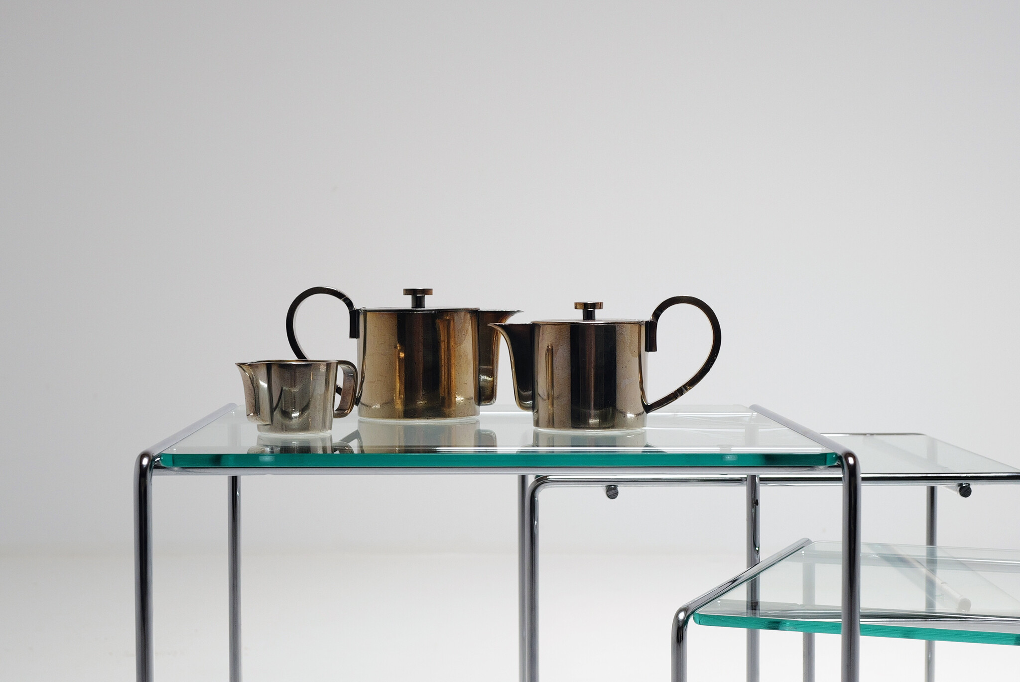Koffie en thee set Gio Ponti for Krupp, Italy 1950s