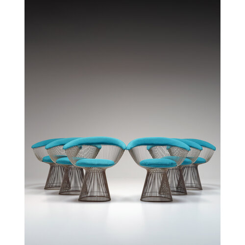 Ensemble de chaises de salle à manger par Warren Platner