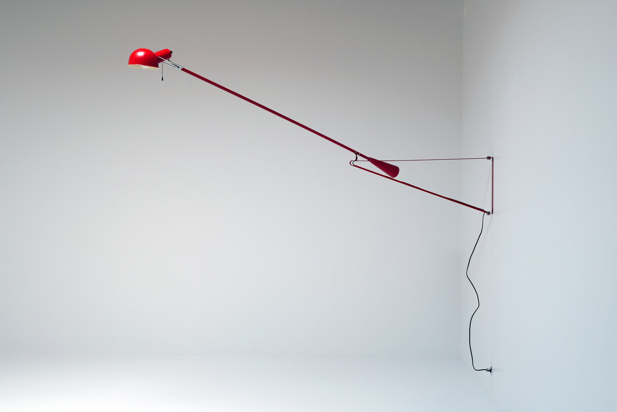 Wall lamp Model 265 by Paolo Rizzatto Arteluce, 1973