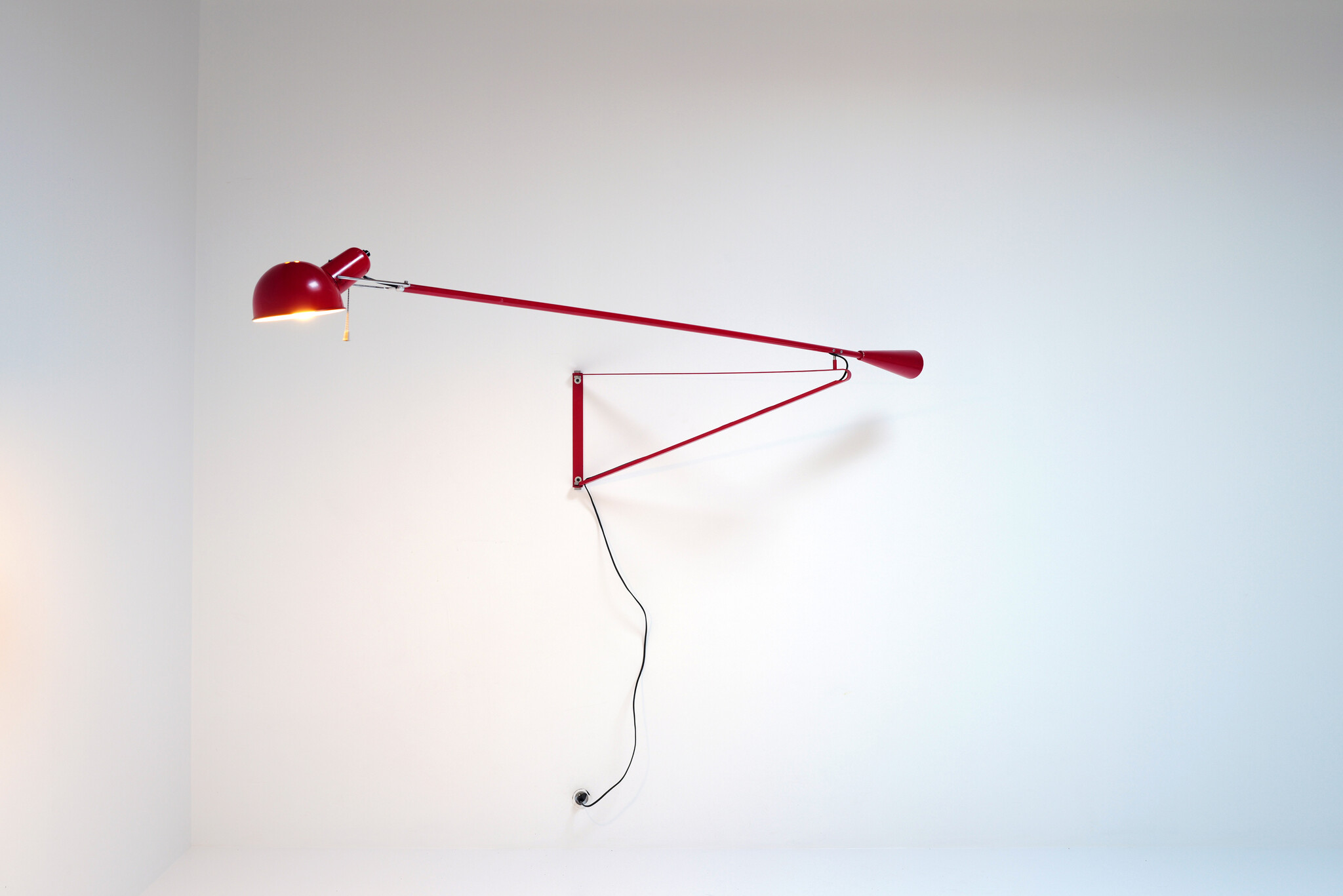 Wall lamp Model 265 by Paolo Rizzatto Arteluce, 1973