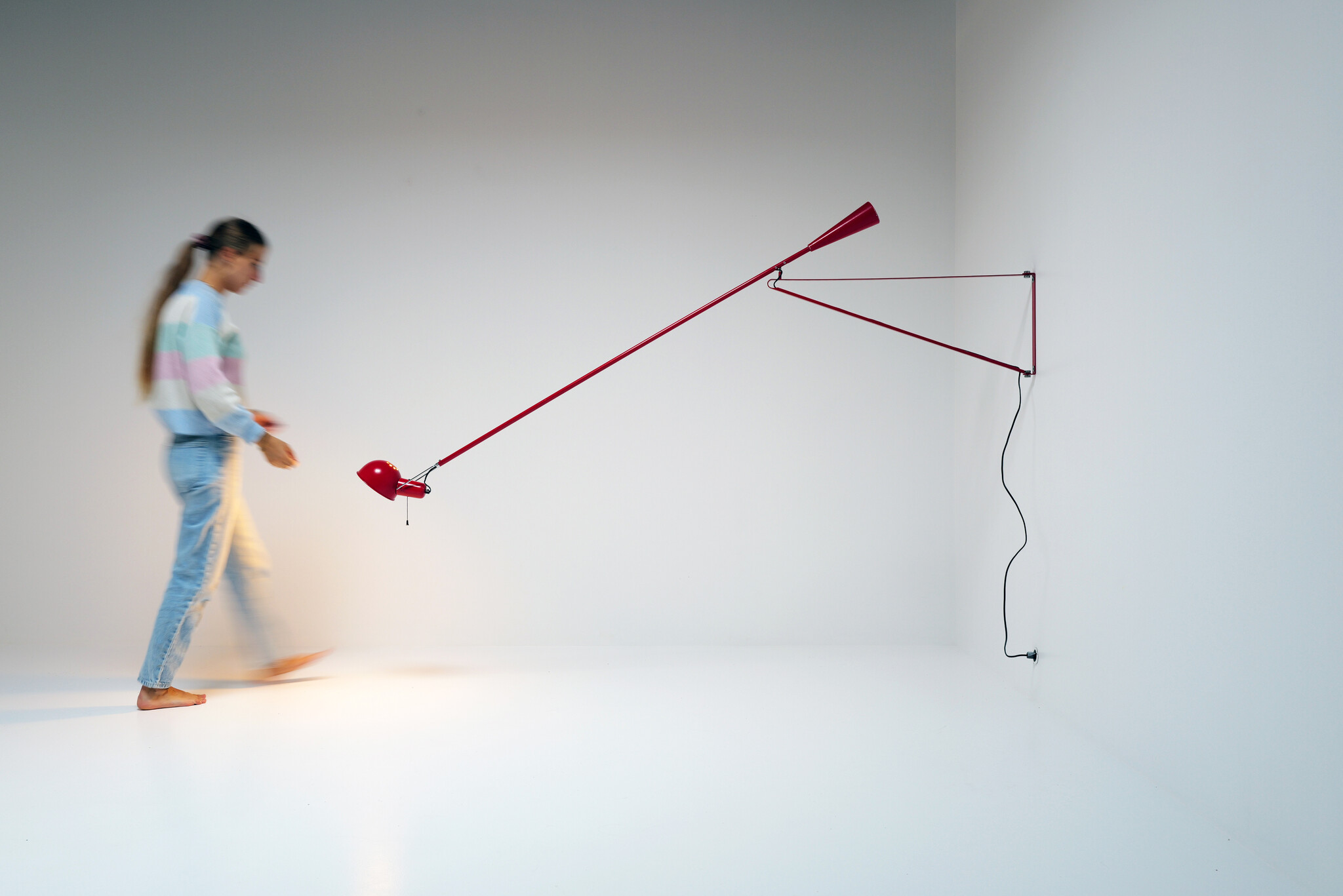 Wall lamp Model 265 by Paolo Rizzatto Arteluce, 1973