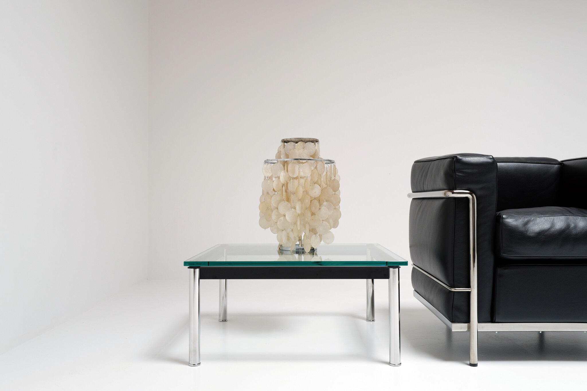 Set Verpan Fun 1TM table lamp by Verner Panton