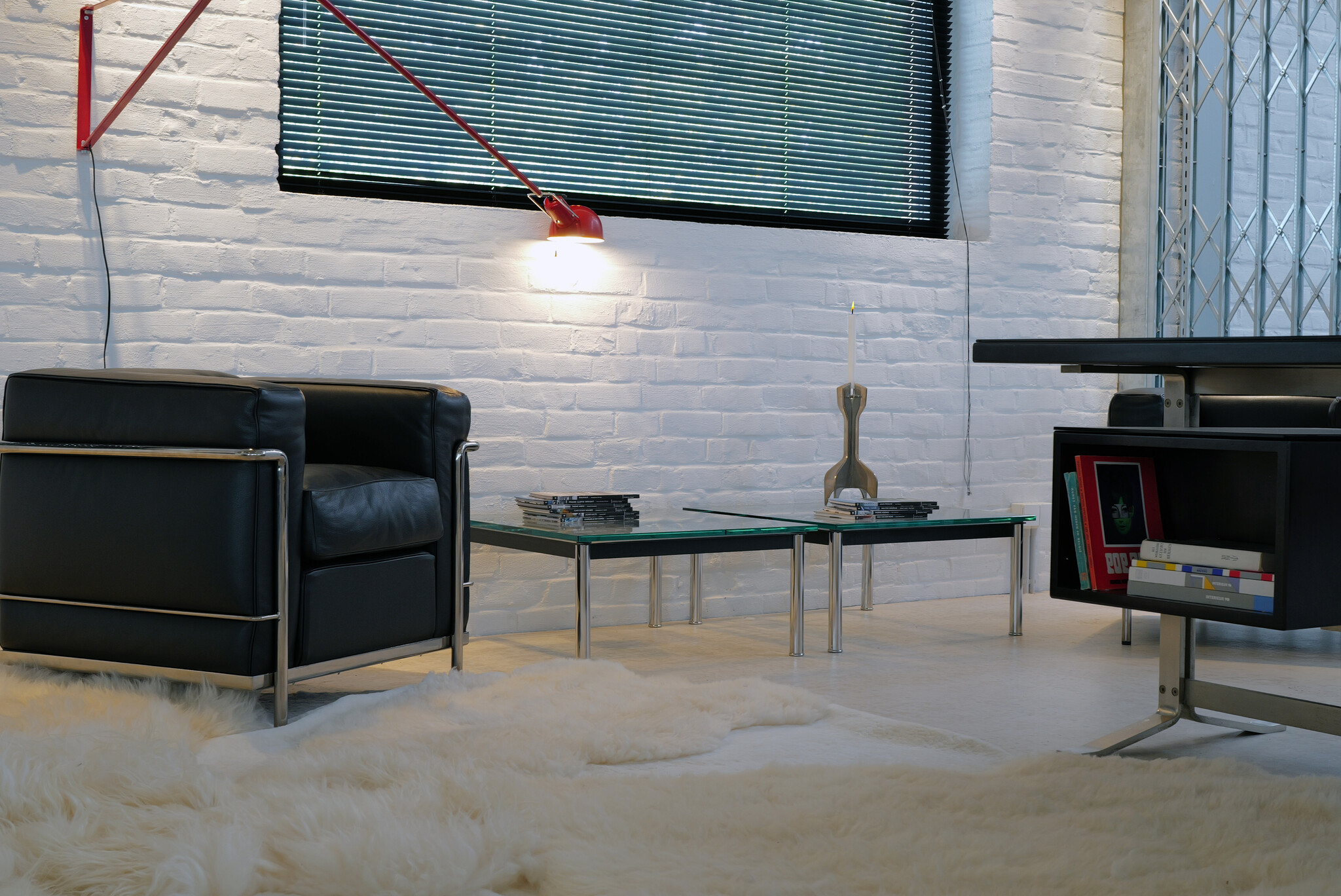 Salontafel "LC10" van Le Corbusier voor Cassina, 1980's