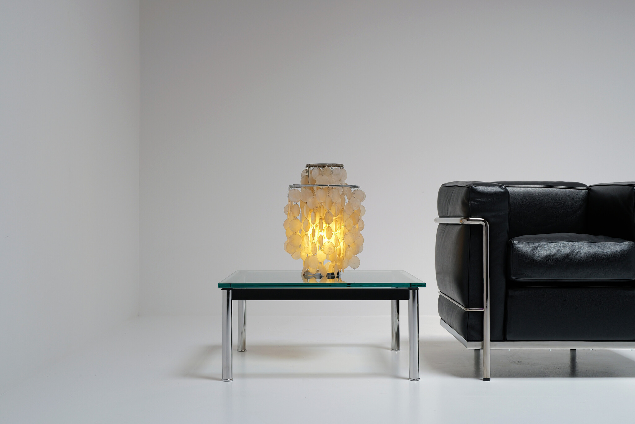 Salontafel "LC10" van Le Corbusier voor Cassina, 1980's