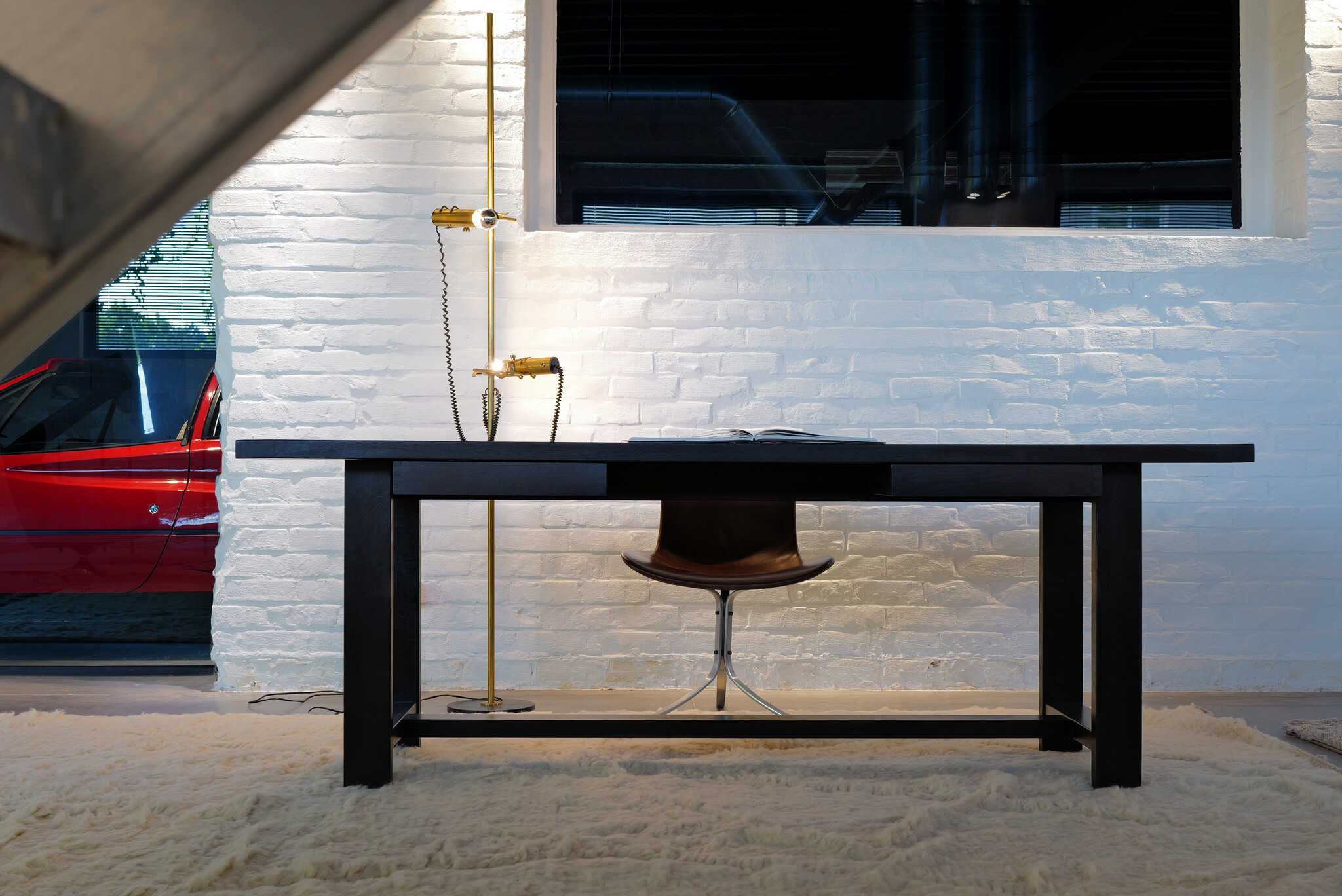 Table de bureau « EMY » Belgique, années 1960