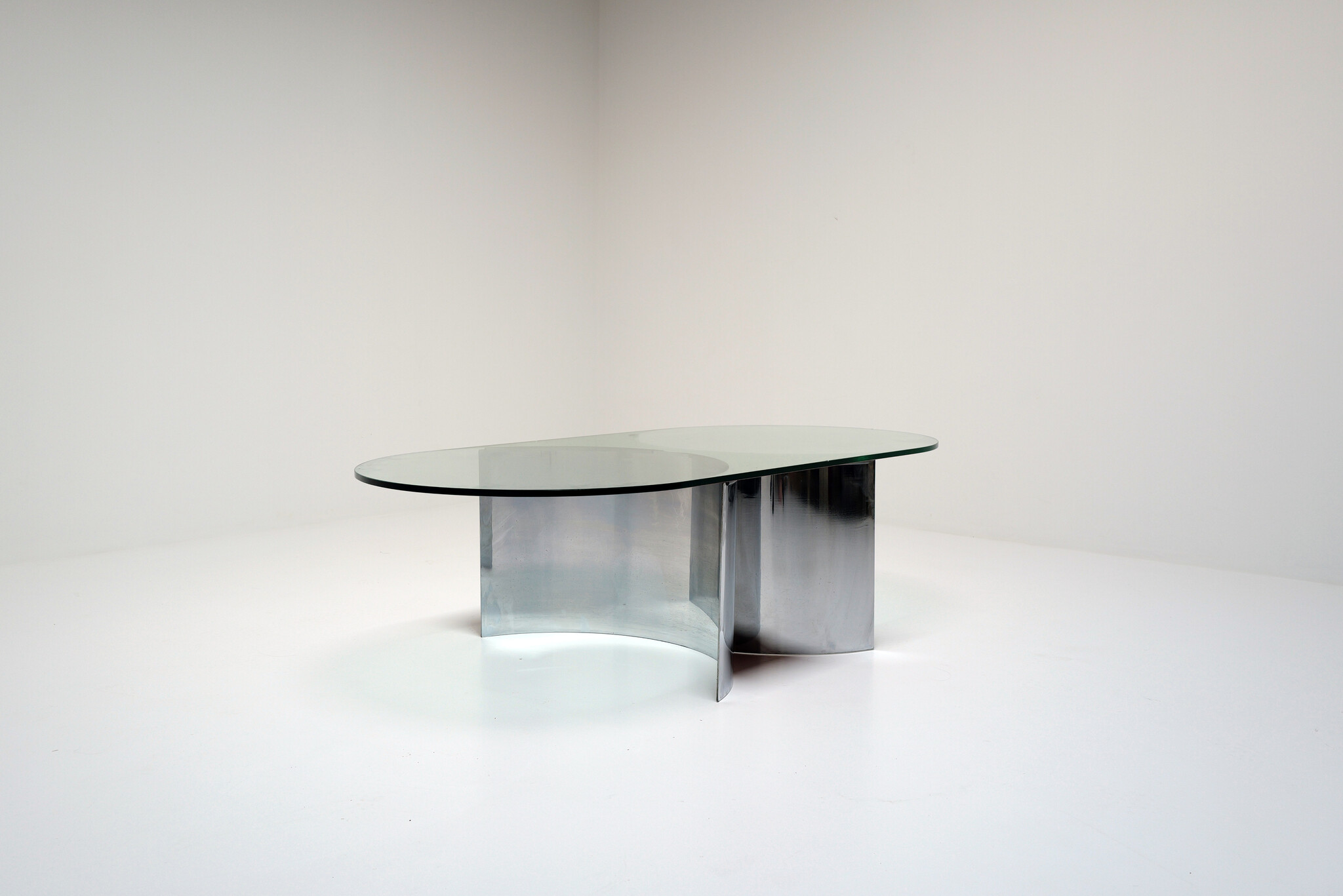 Table basse Giuseppe Raimondi modèle Jorn 3102, Italie années 70