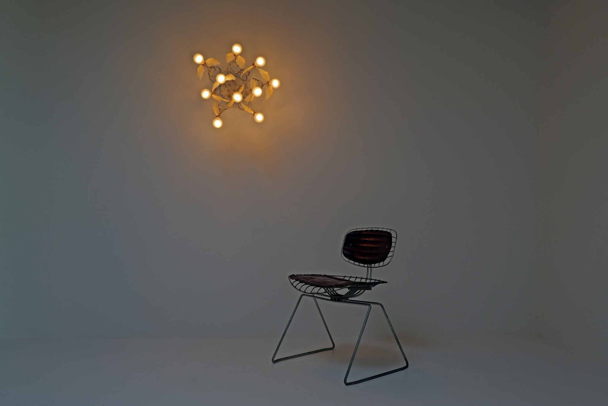 Lampe 'Birdie' avec ailes en plumes d'oie pour Ingo Maurer