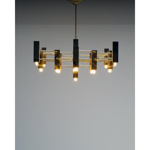 Chandelier by Boulanger Gaetano Sciolari, 1970s