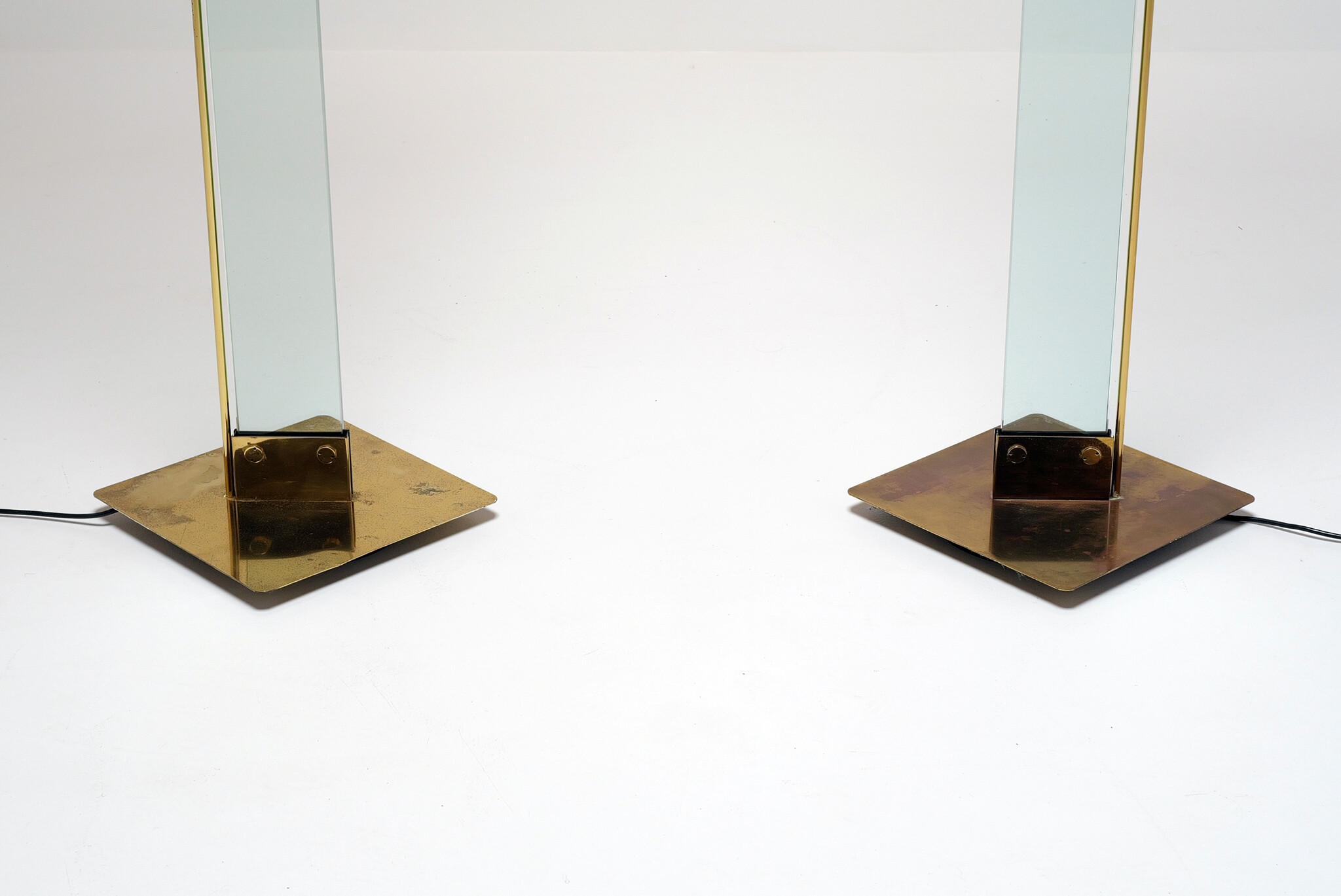 Ensemble de lampadaires « Laser » de Max Baguara pour Lamperti, années 1970