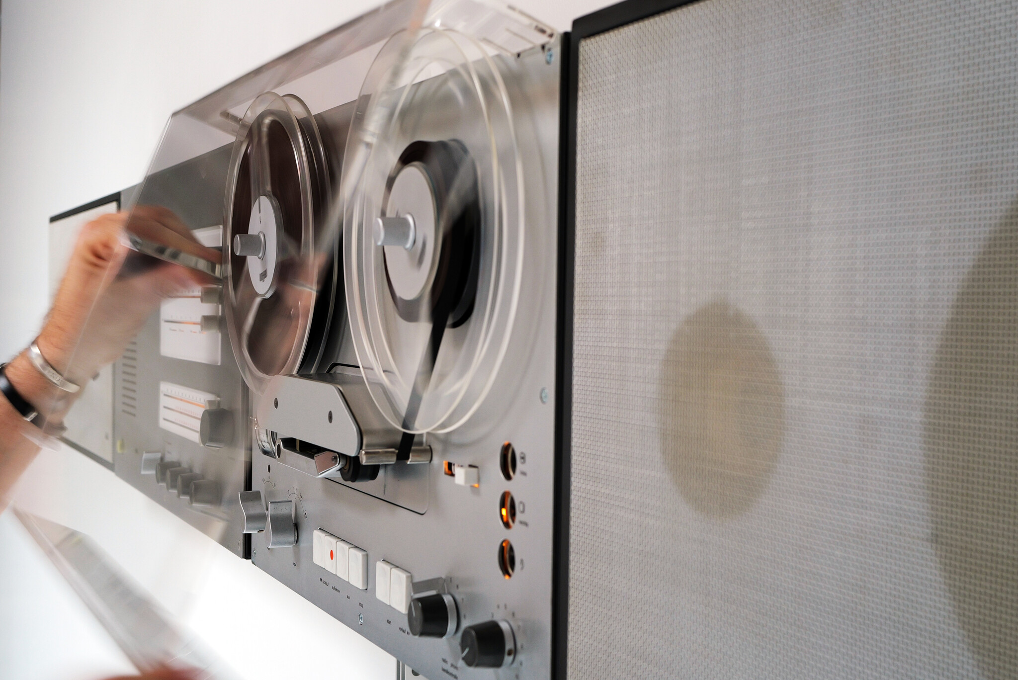 Braun wall unit Stereo Wandanlage "BLACK EDITION" By Dieter Rams, 1960's