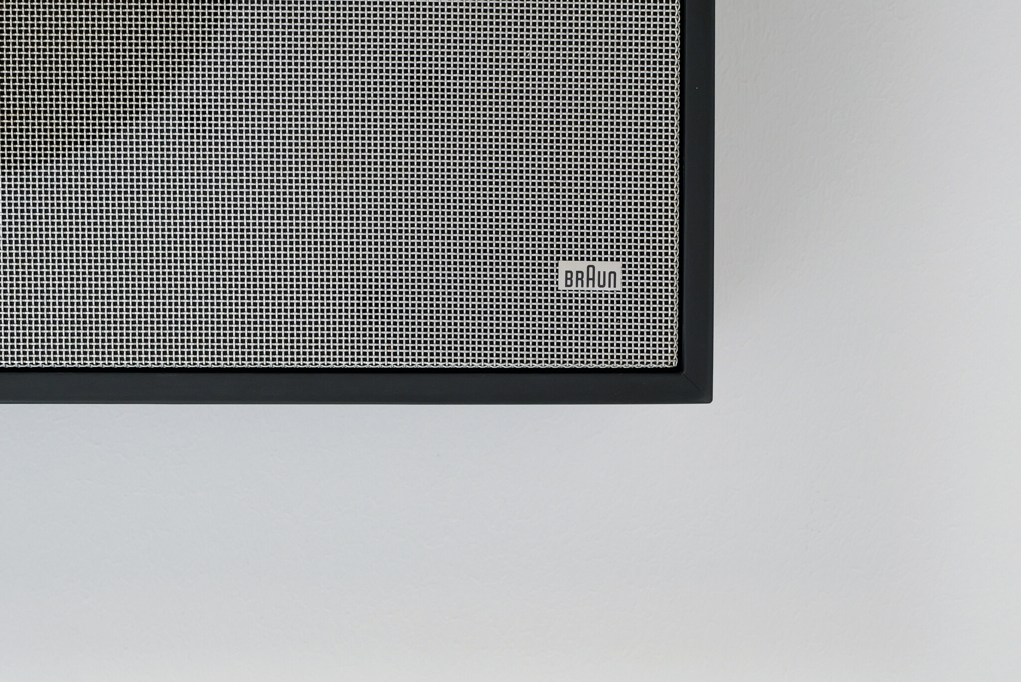 Braun wall unit Stereo Wandanlage "BLACK EDITION" By Dieter Rams, 1960's