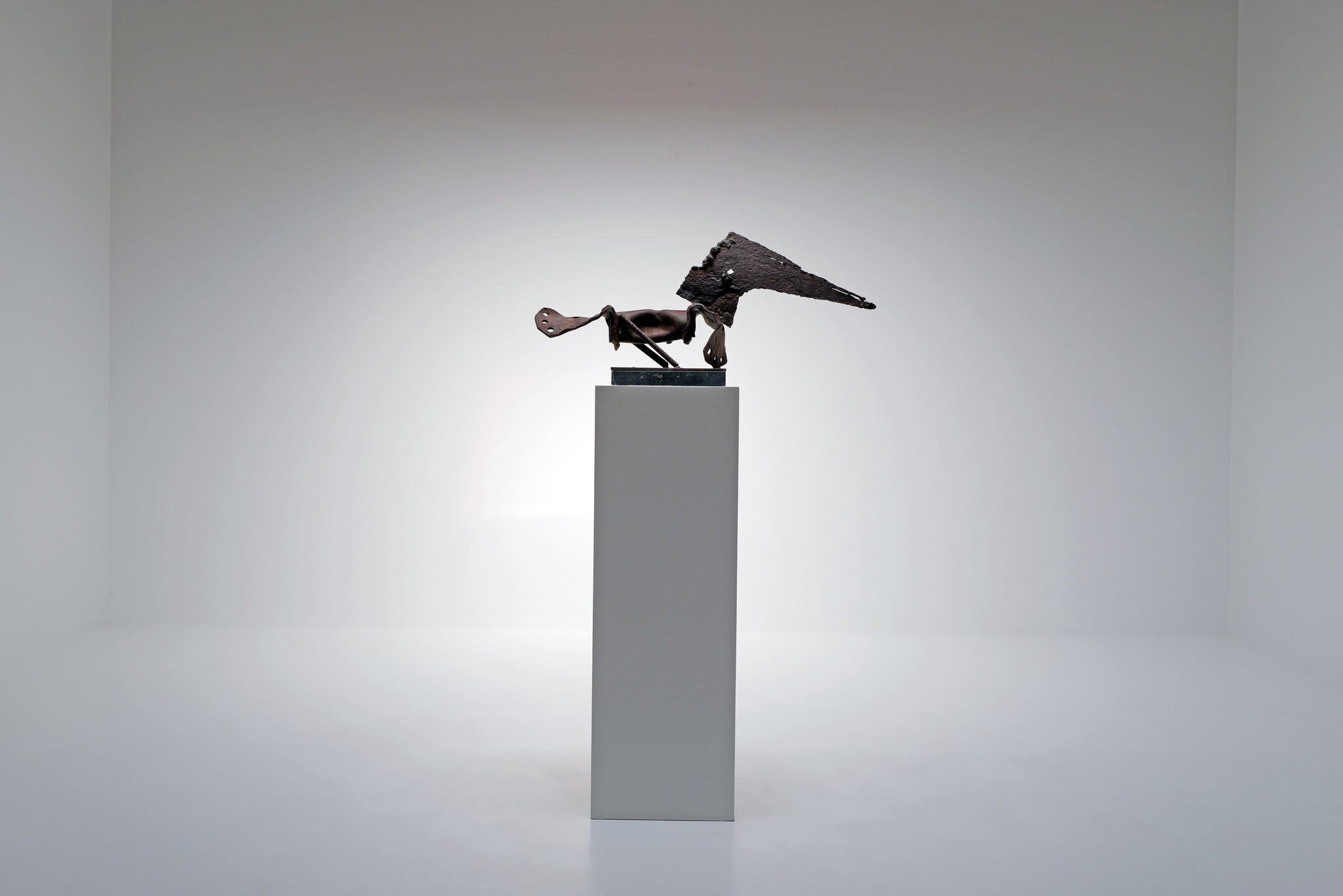 Brutalistisch Metalen Sculptuur, Jaren ’80