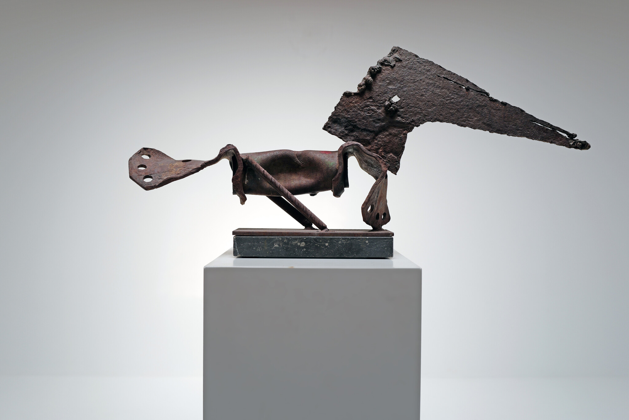 Brutalistisch Metalen Sculptuur, Jaren ’80
