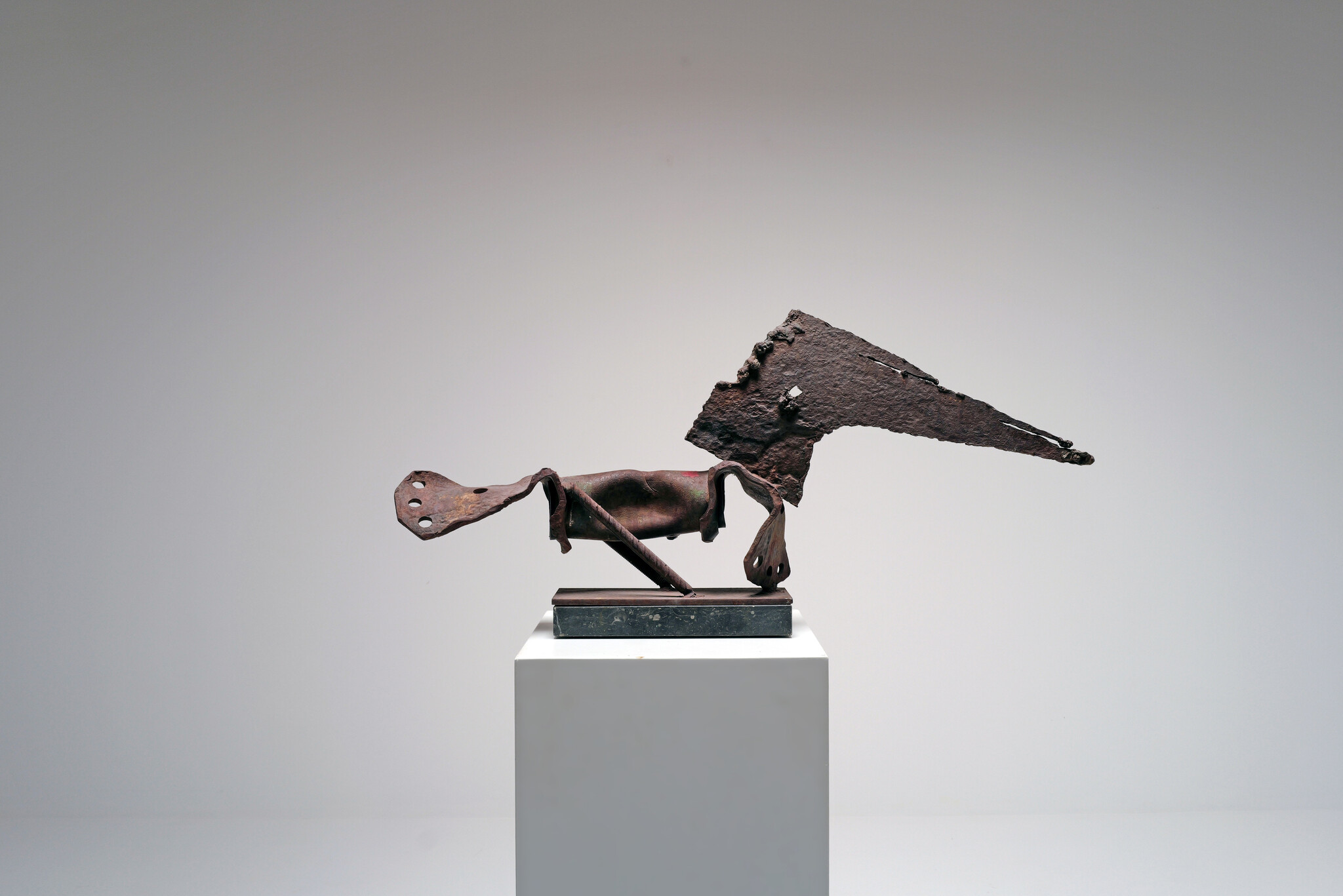 Brutalistisch Metalen Sculptuur, Jaren ’80