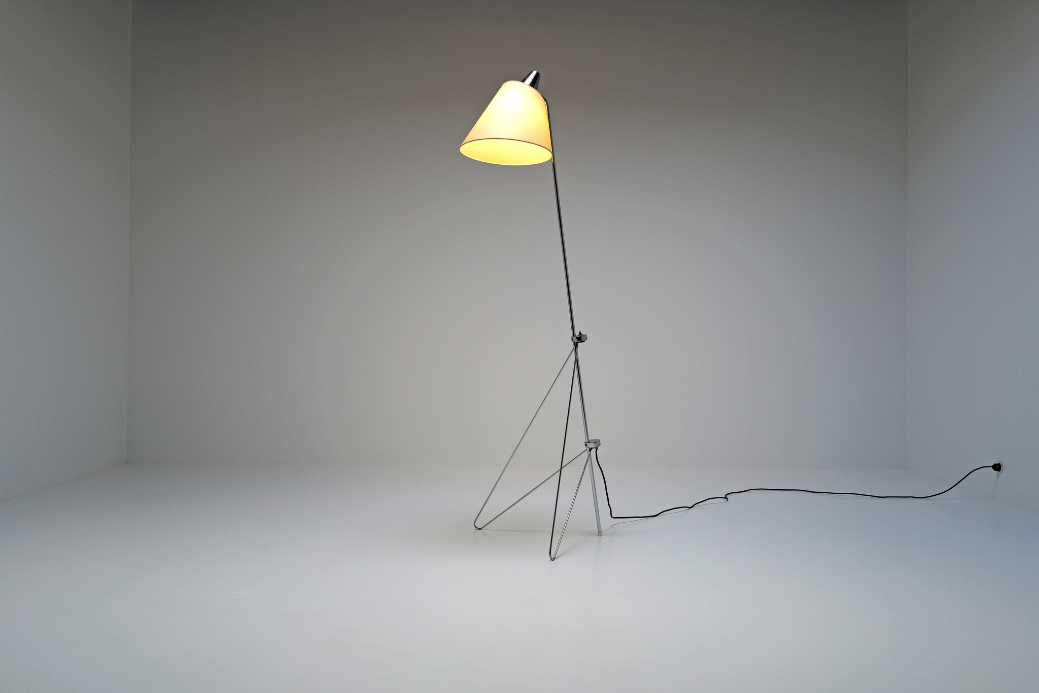 Floor lamp by Hurka for Napako, 1950