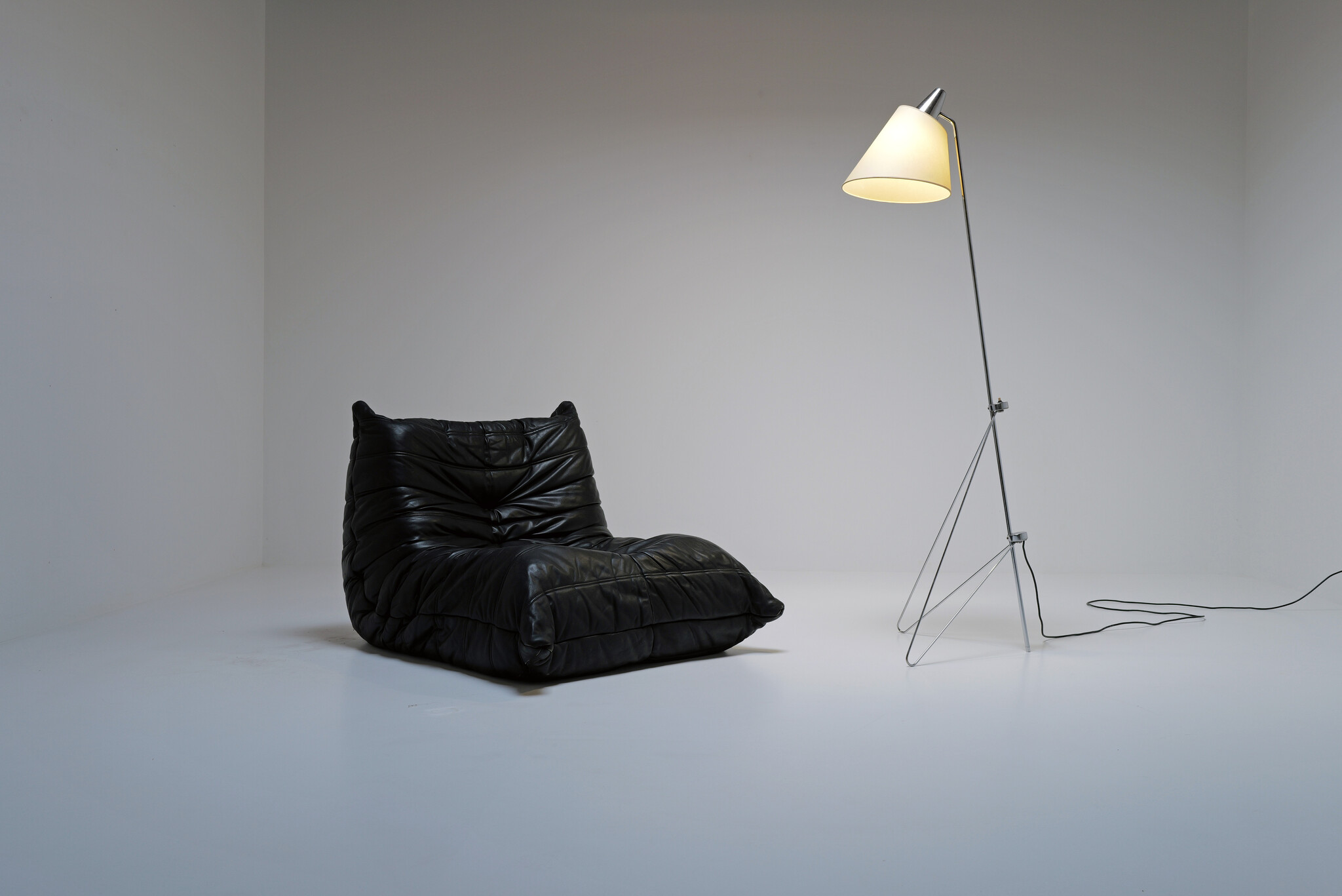 Floor lamp by Hurka for Napako, 1950