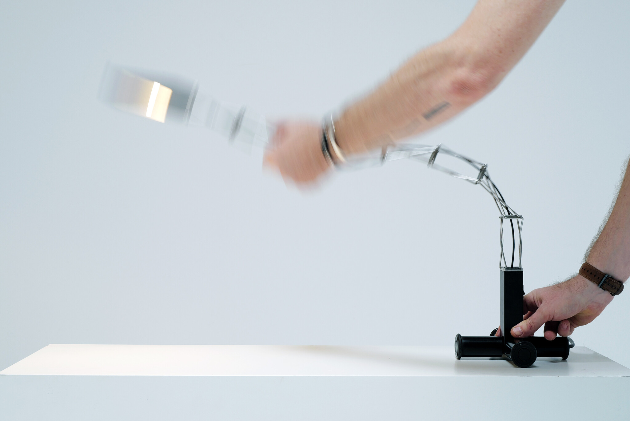 Table lamp by Yaacov Kaufmann for Lumina, 1980s