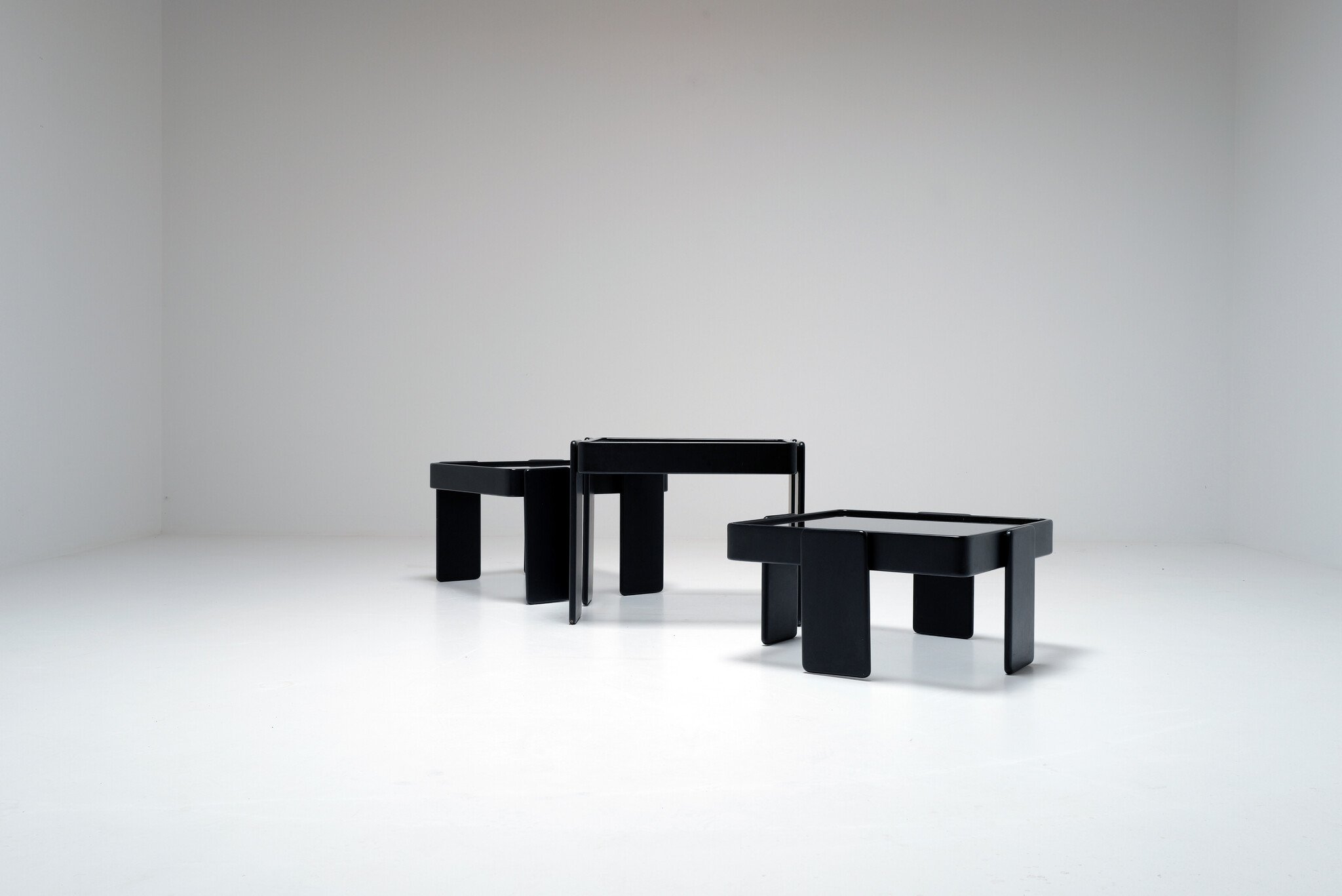 Side table set designed by Gianfranco Frattini for Casinna, 1960s