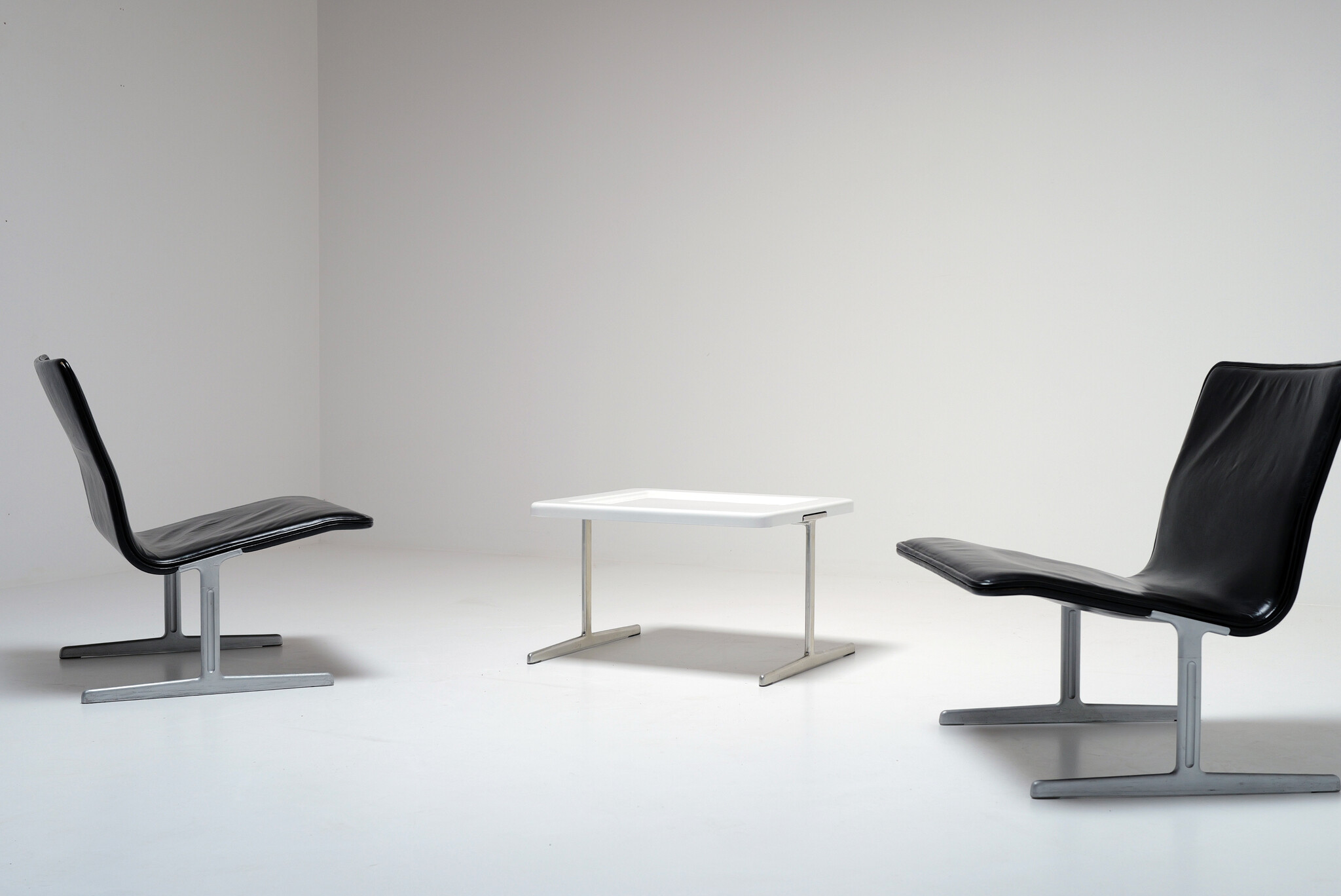 602 Chairs designed by Dieter Rams for Vitsoe,1960's