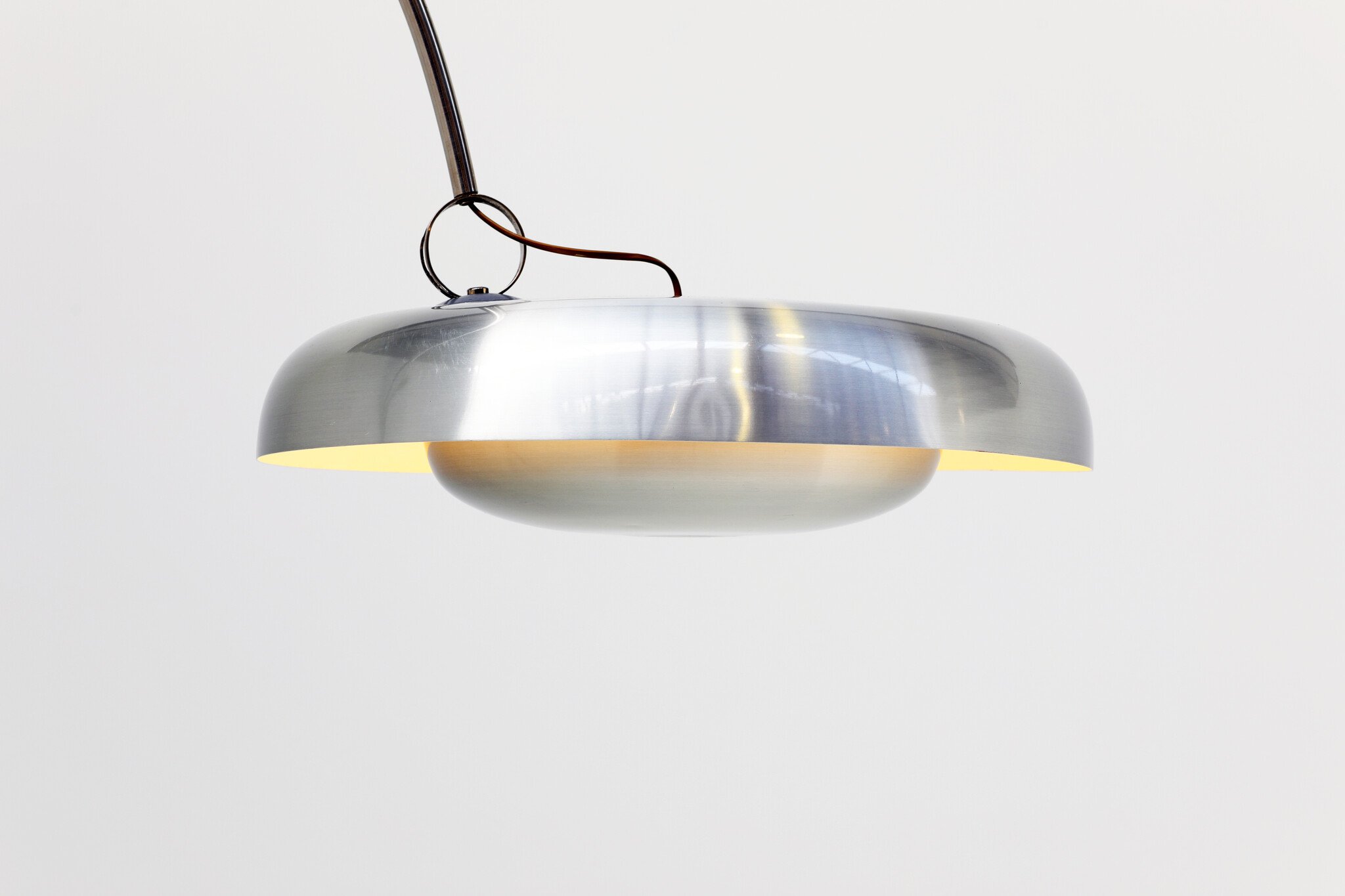 Bracket boog Lamp door Pirro Cuniberti voor Sirrah, 1970s