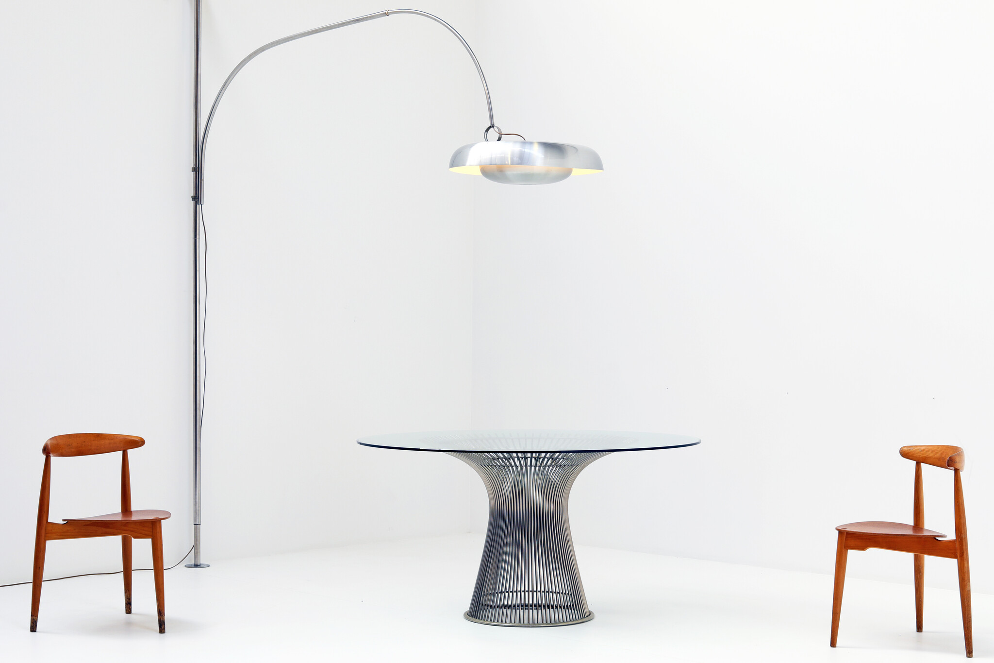 Bracket boog Lamp door Pirro Cuniberti voor Sirrah, 1970s