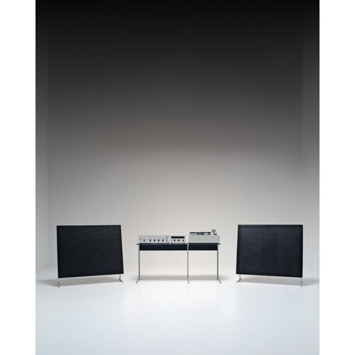 Complete Braun stereo met de LE1 speakers