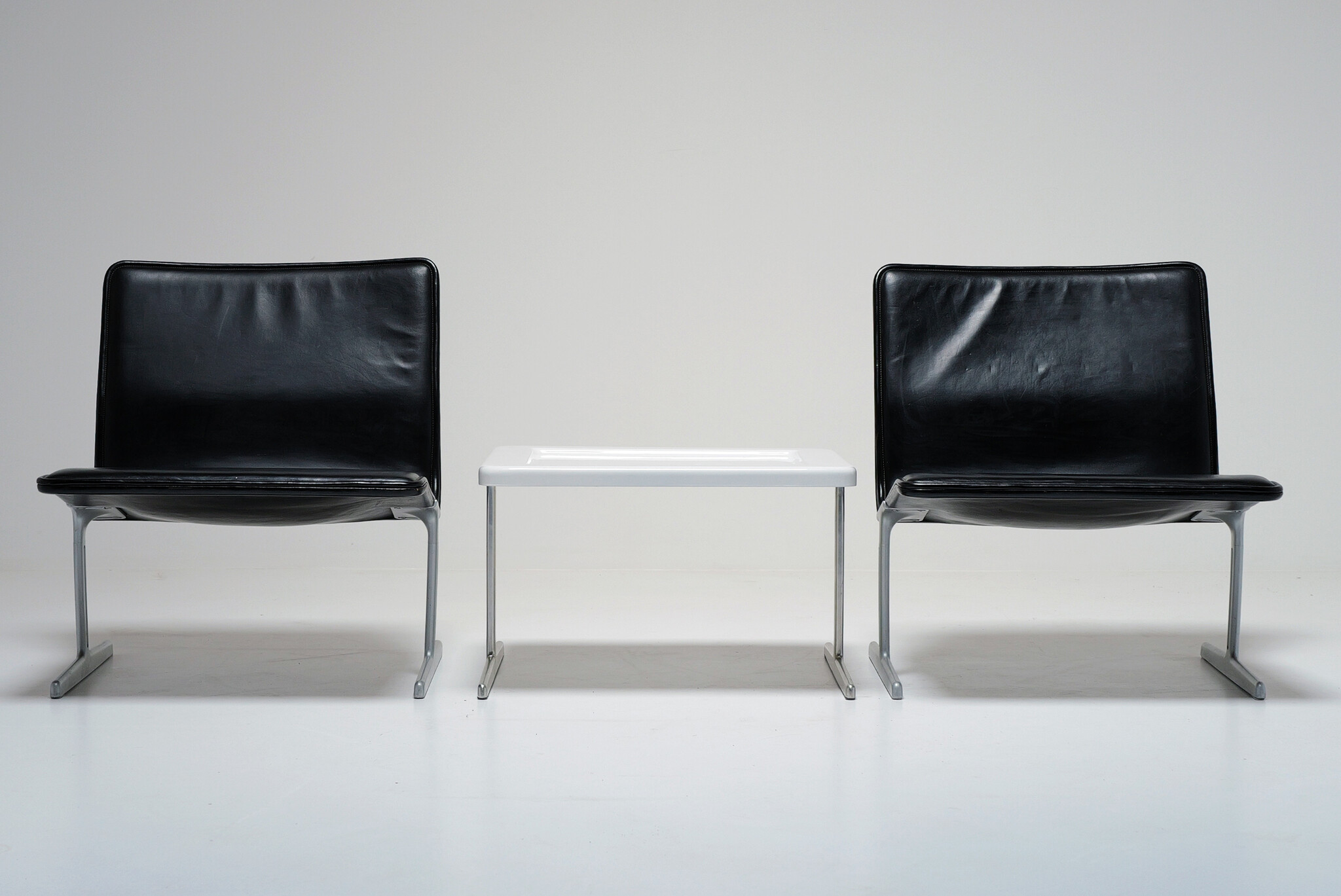 602 Chairs designed by Dieter Rams for Vitsoe,1960's
