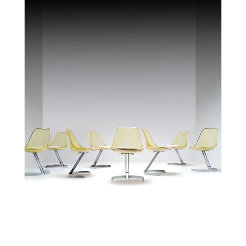 Rolex Eurosteel chairs, 1970s