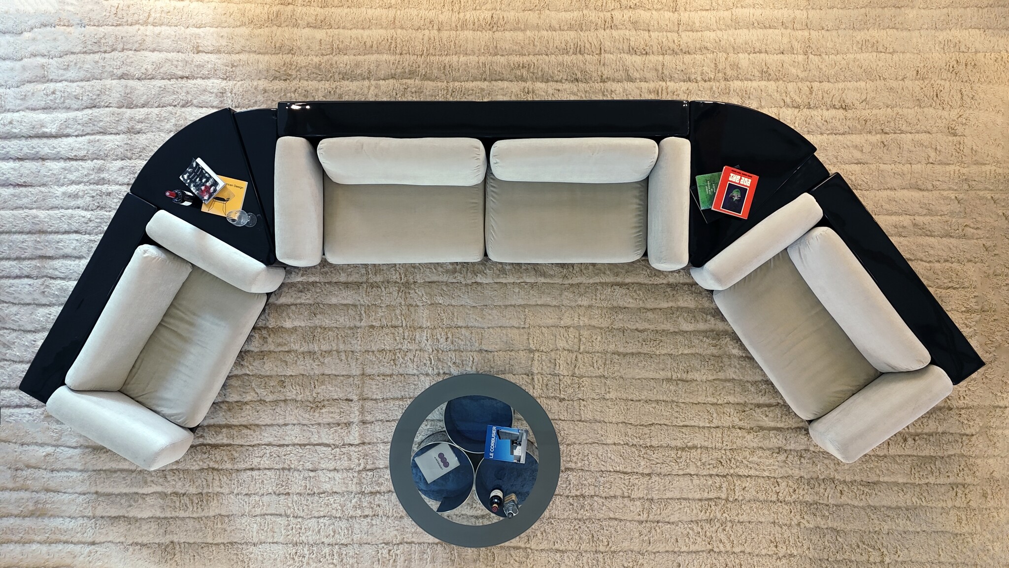 Salon « progressif » Cini Boeri Gavina/Knoll, années 1970