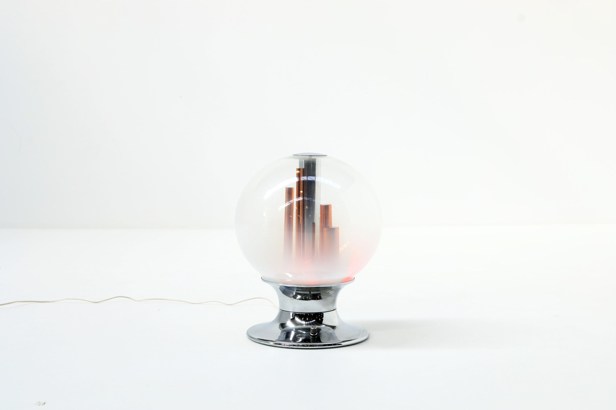 Table Lamp by Selenova in Chrome, 1970's