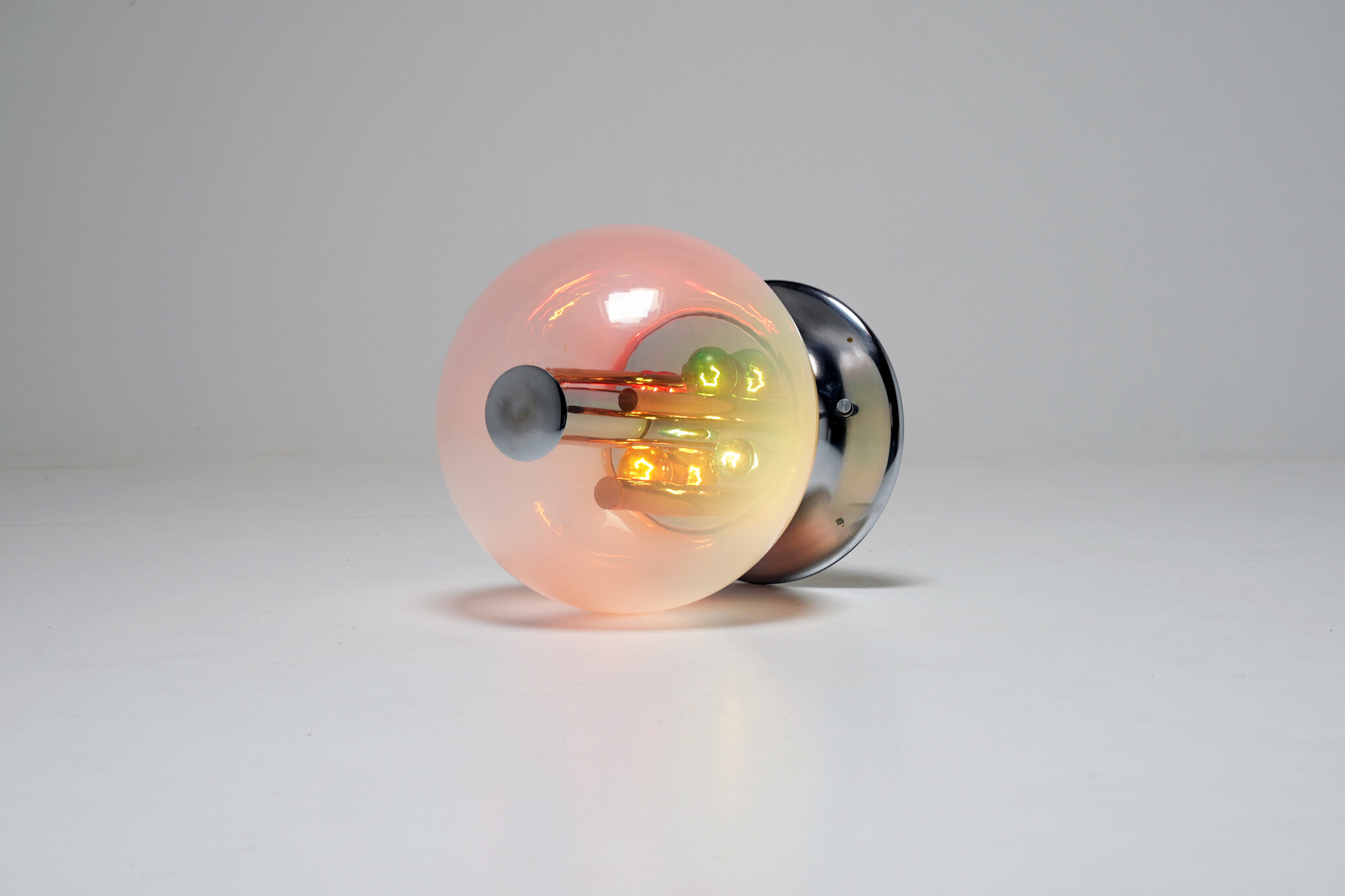 Table Lamp by Selenova in Chrome, 1970's