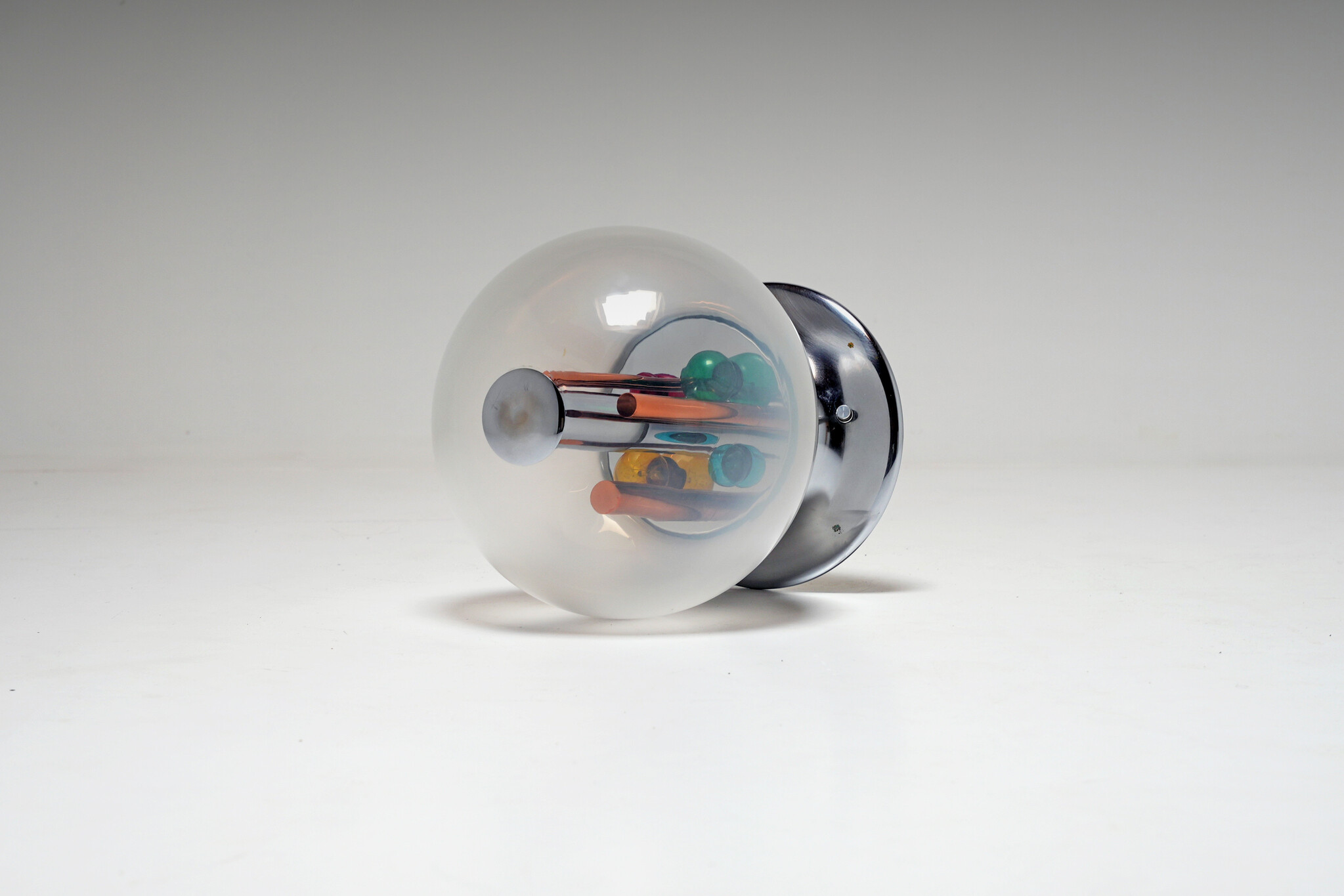 Table Lamp by Selenova in Chrome, 1970's