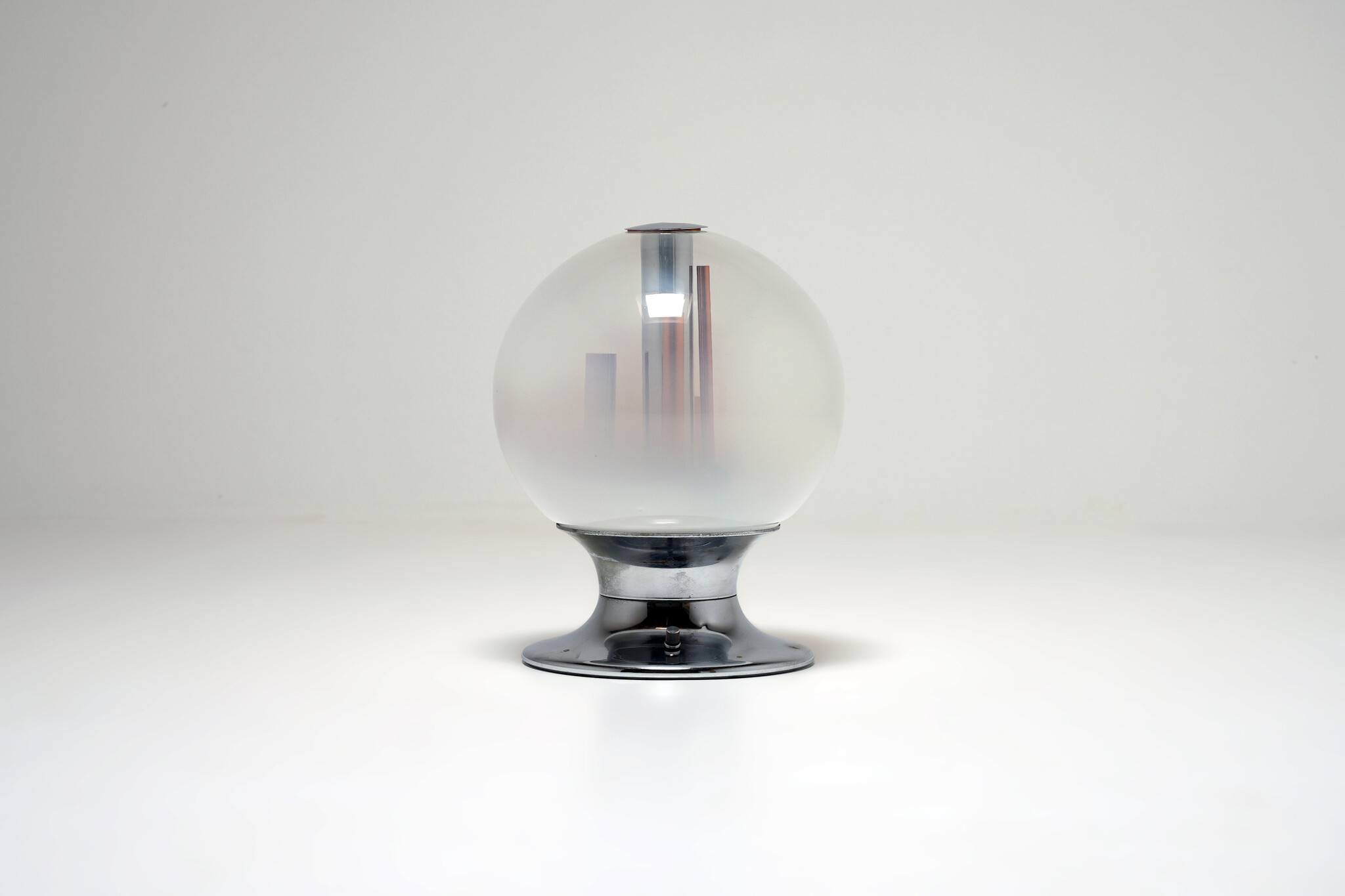 Table Lamp by Selenova in Chrome, 1970's