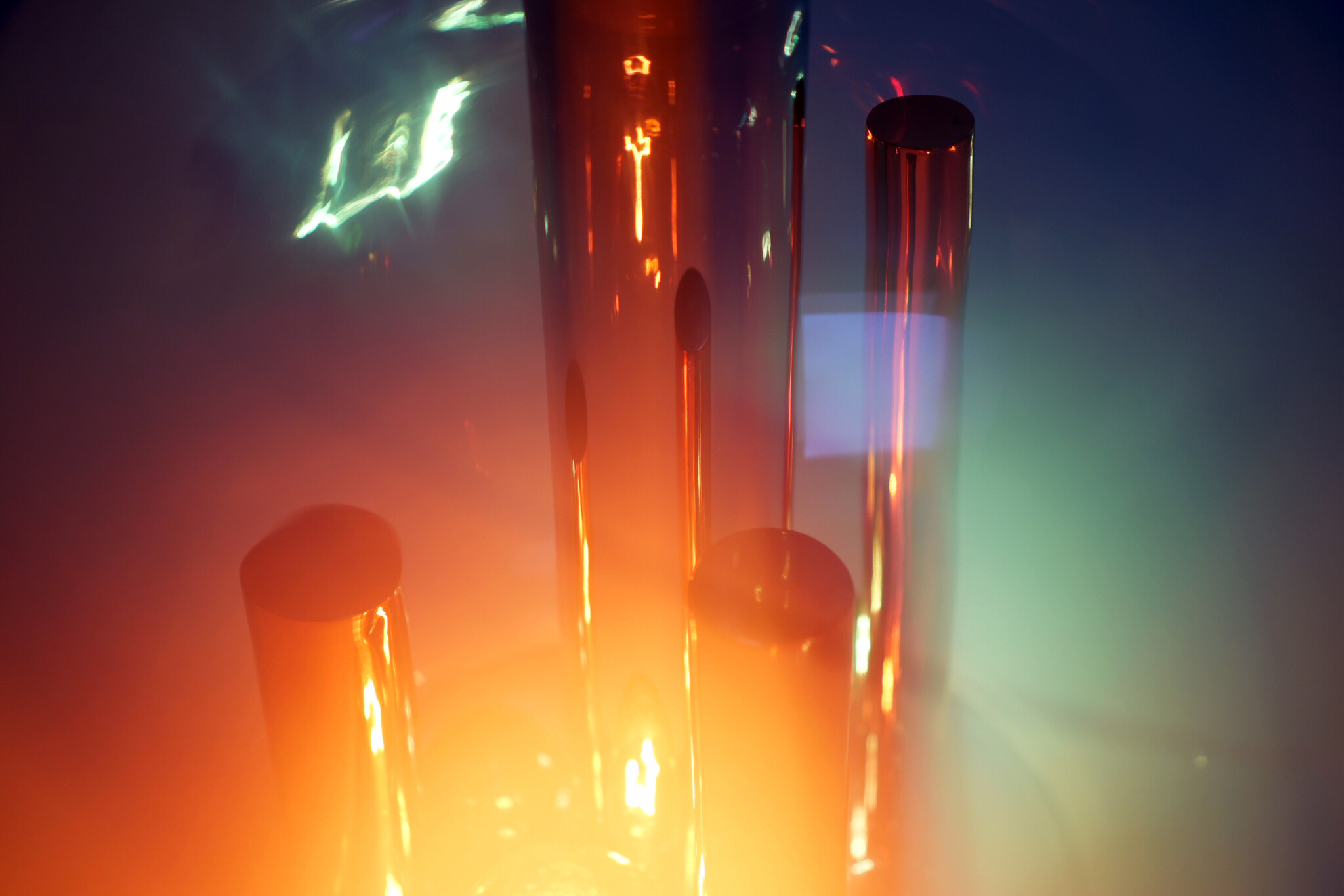 Table Lamp by Selenova in Chrome, 1970's