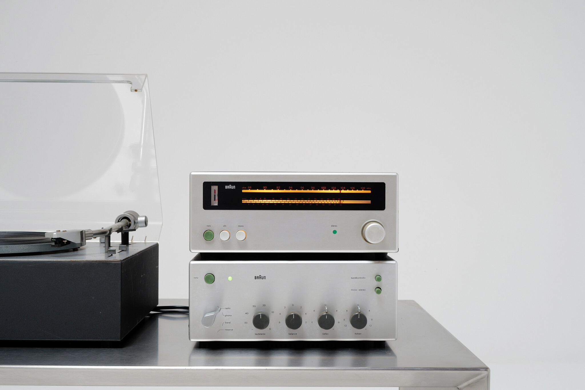 Complete braun DJ set, 1970's