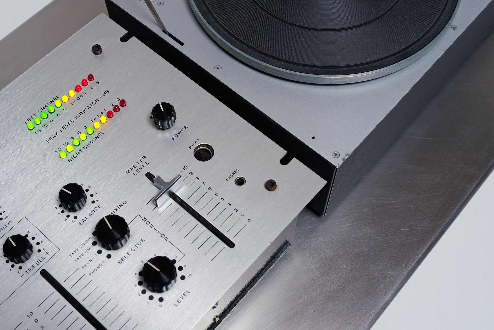 Complete braun DJ set, 1970's