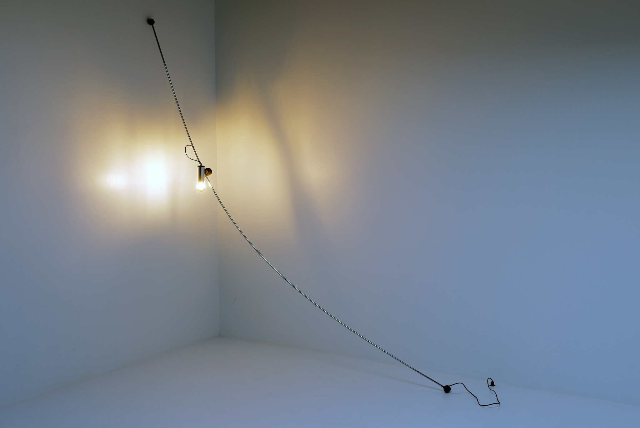 Molla vloerlamp van Leonardi Cesare & Stagi Franca voor Lumenform, 1970s