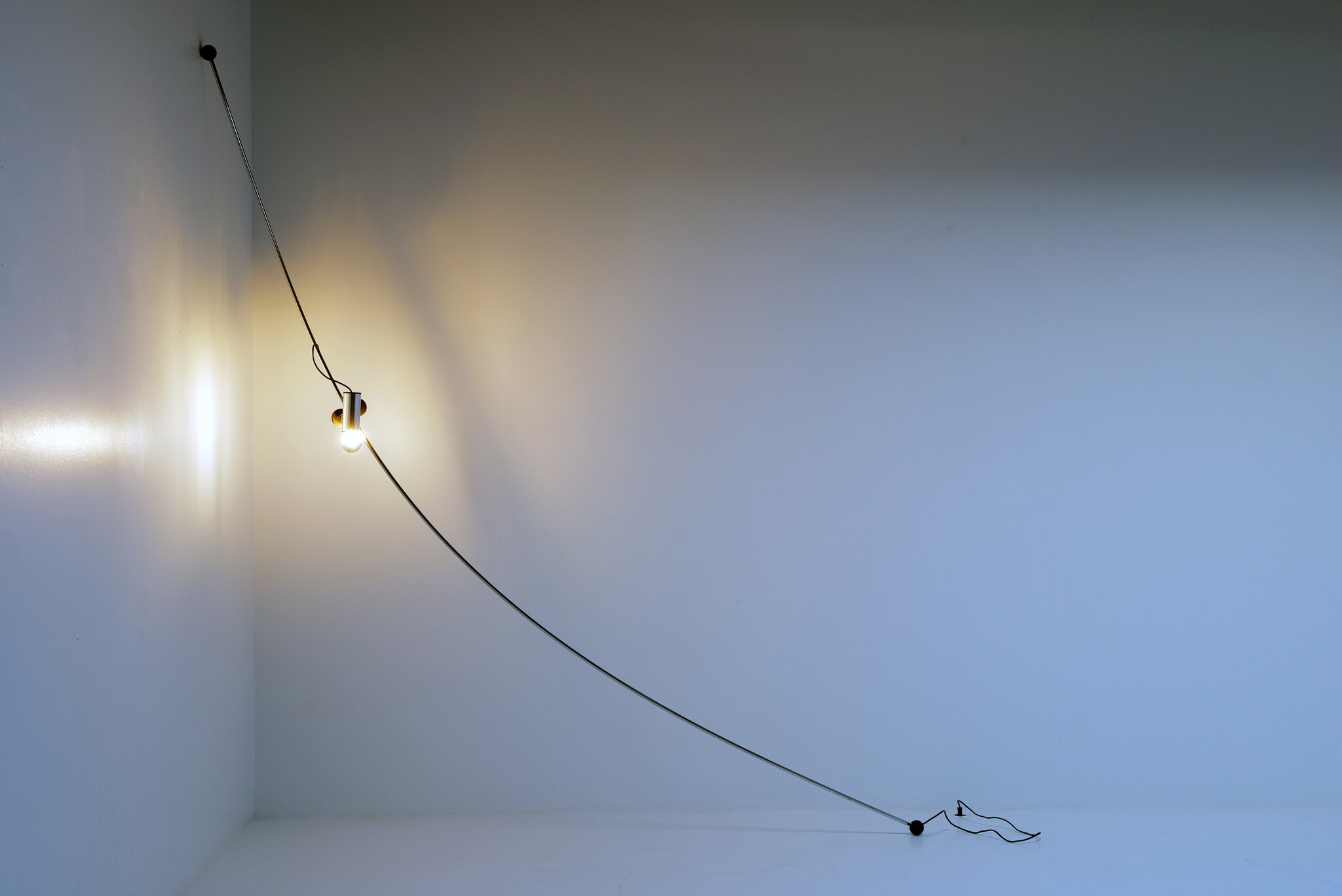 Molla vloerlamp van Leonardi Cesare & Stagi Franca voor Lumenform, 1970s