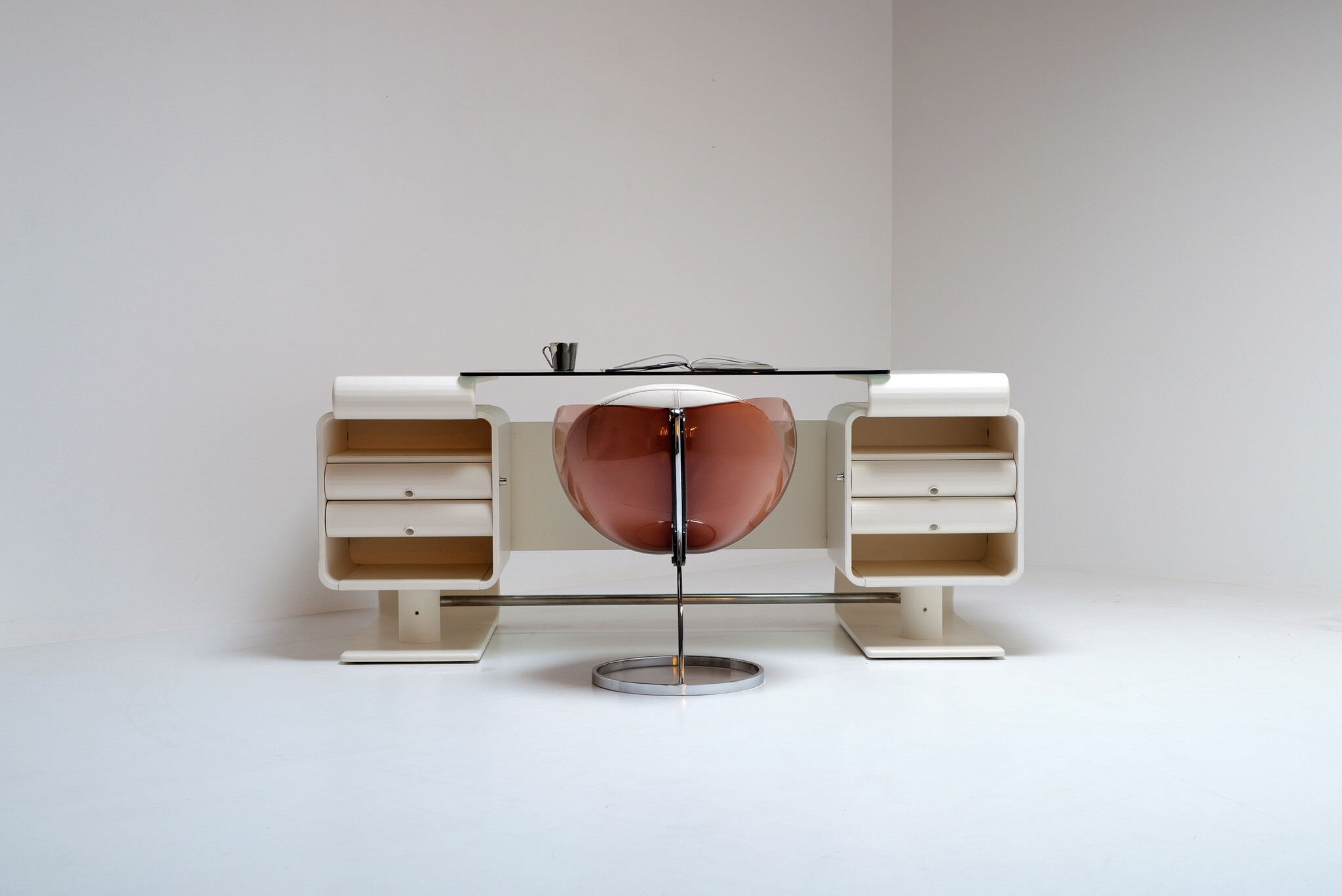 Exclusive Space Age desk from the 70s