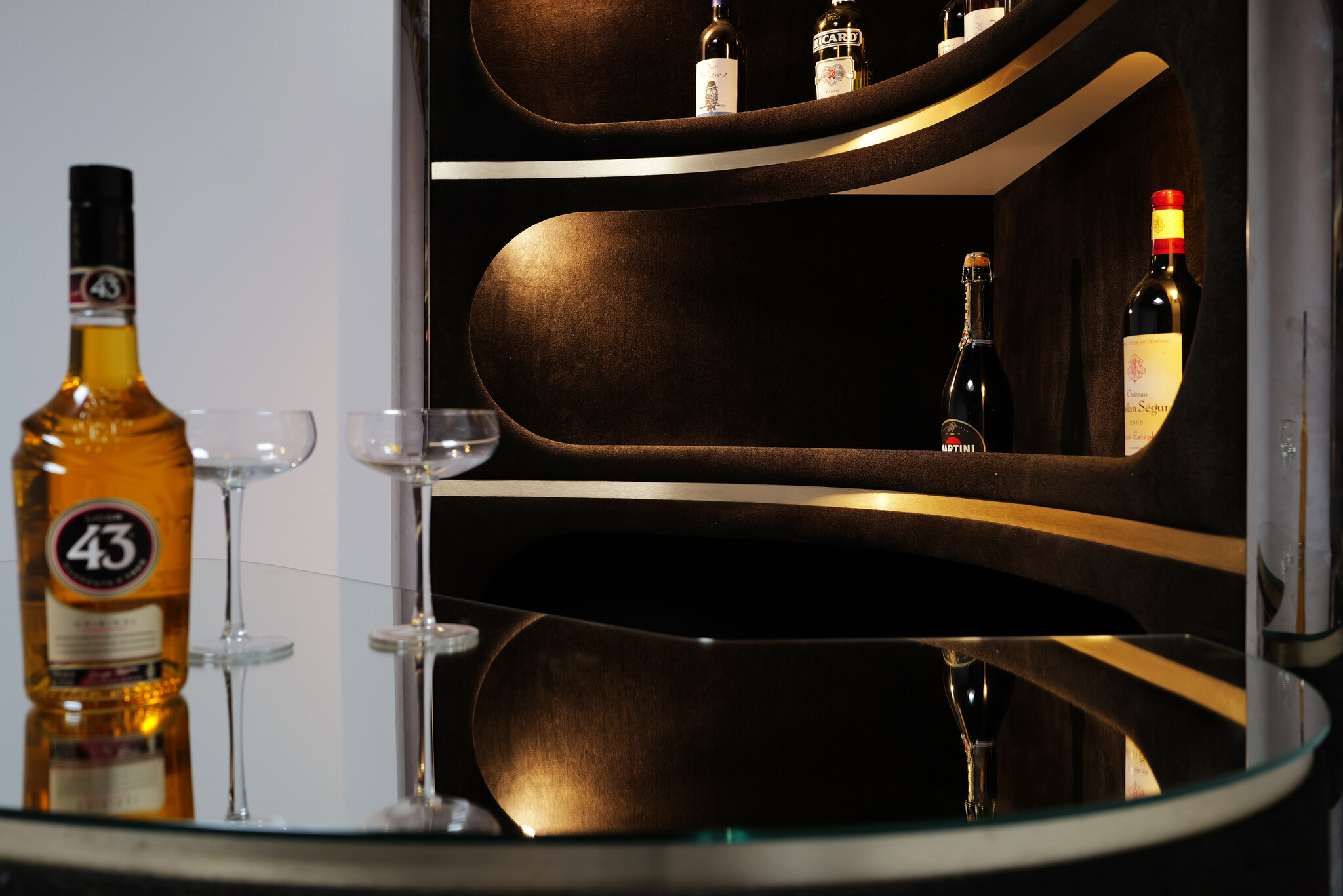 Willy Rizzo Gin Bar, 1970s Iconic Italian Jetset Luxury