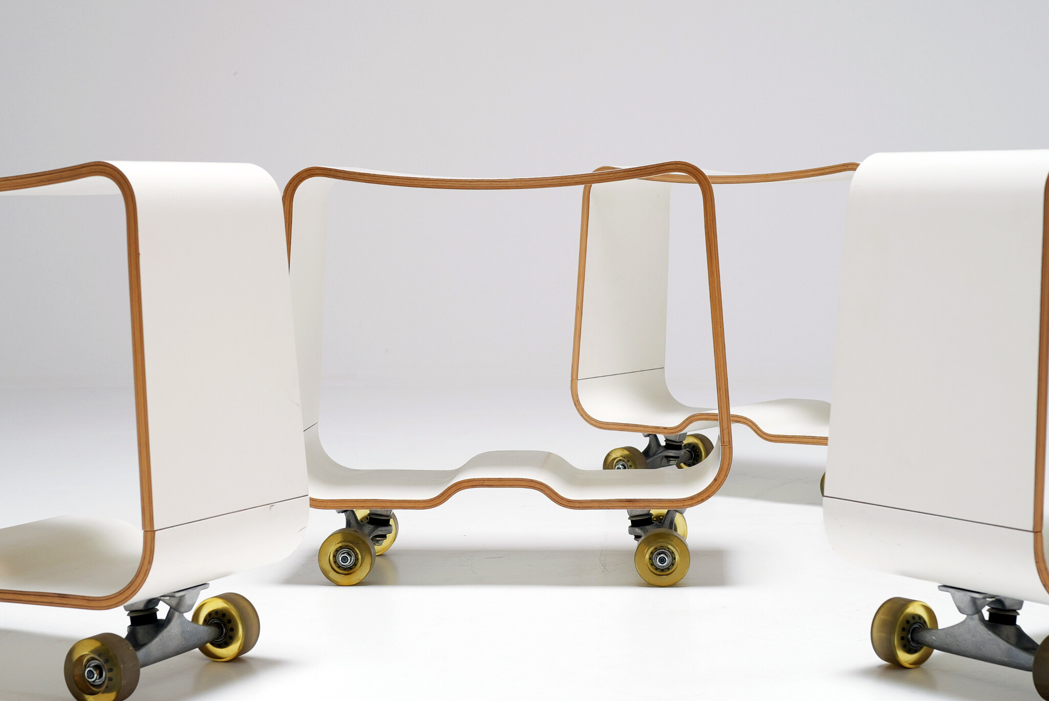 Bulo skater chair by Hannes Wettstein