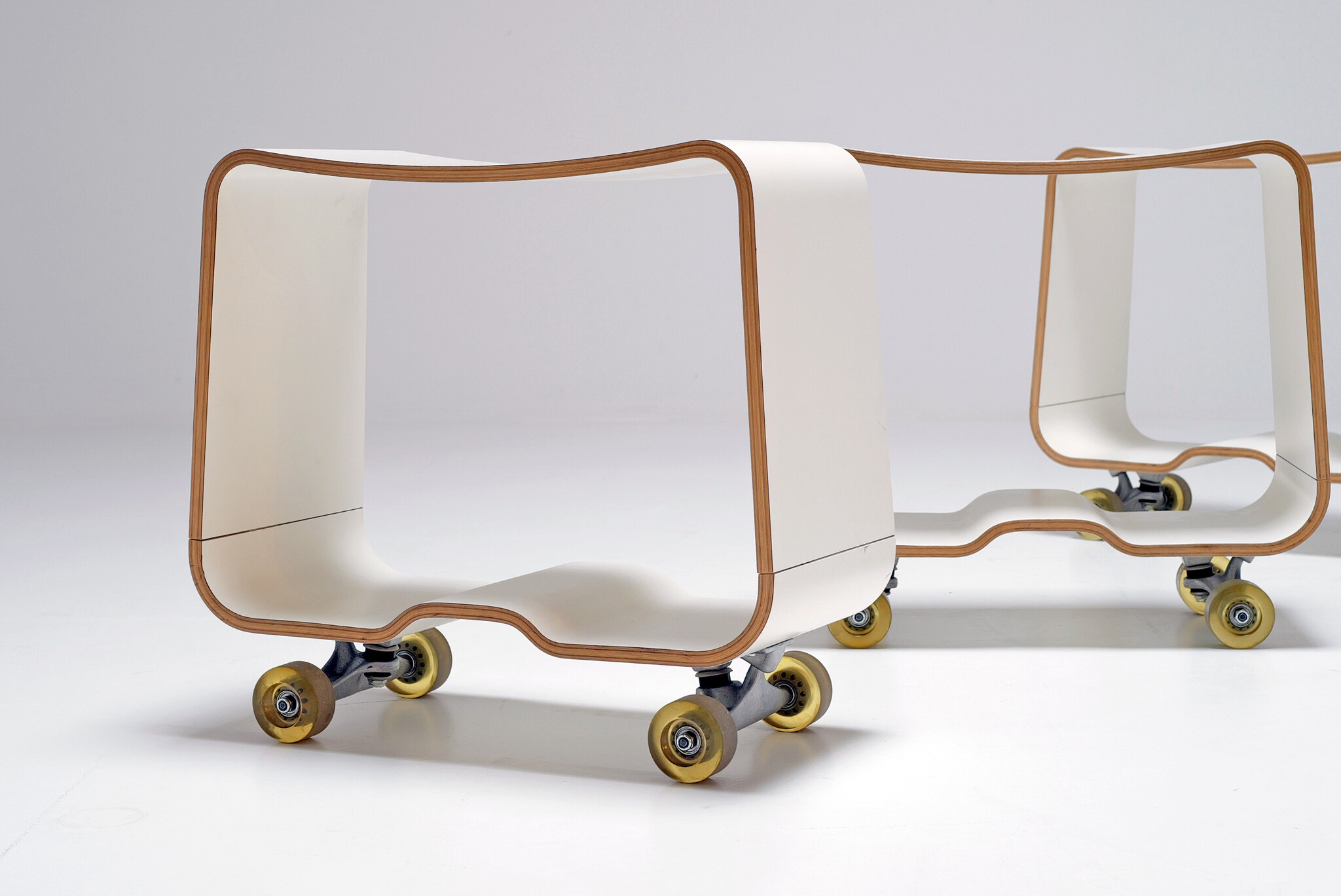 Bulo skater chair by Hannes Wettstein