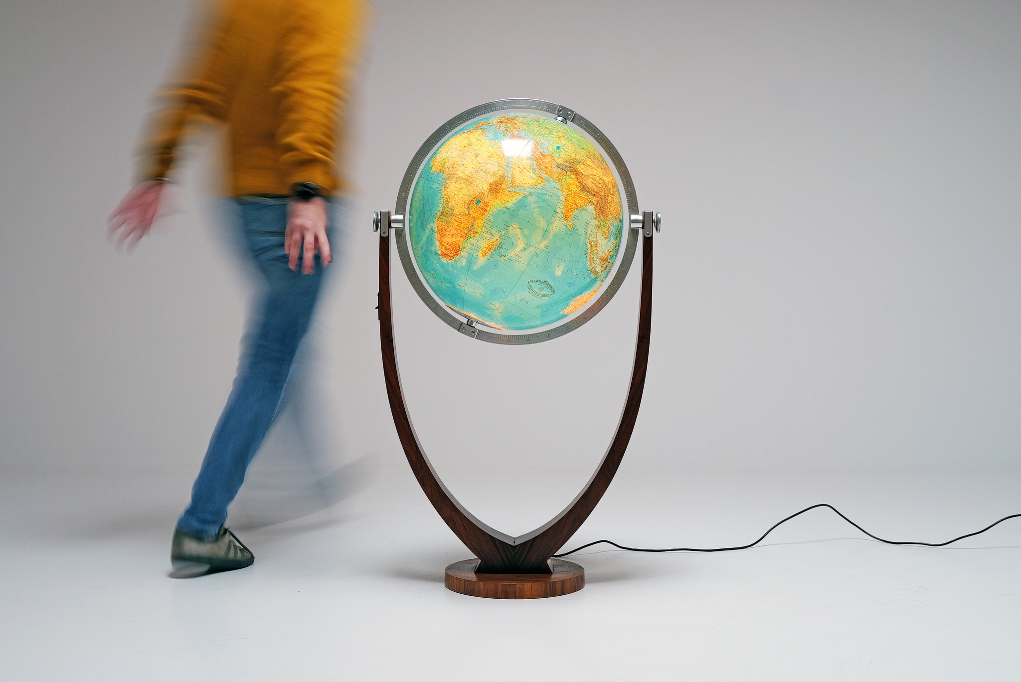 Columbus Globe by Paul Oestergaard, 1950s